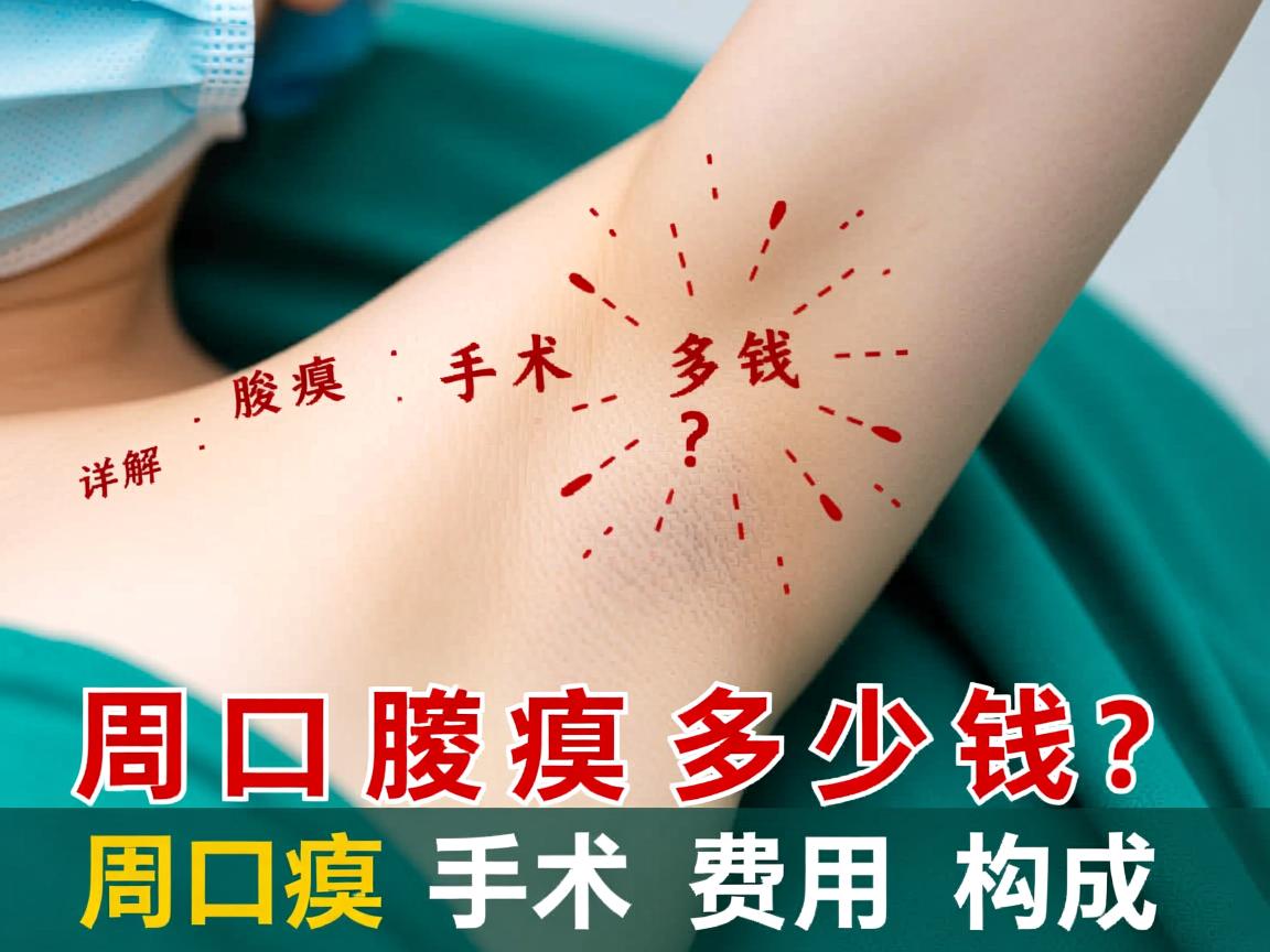 周口腋臭手术多少钱？详解周口腋臭手术费用构成