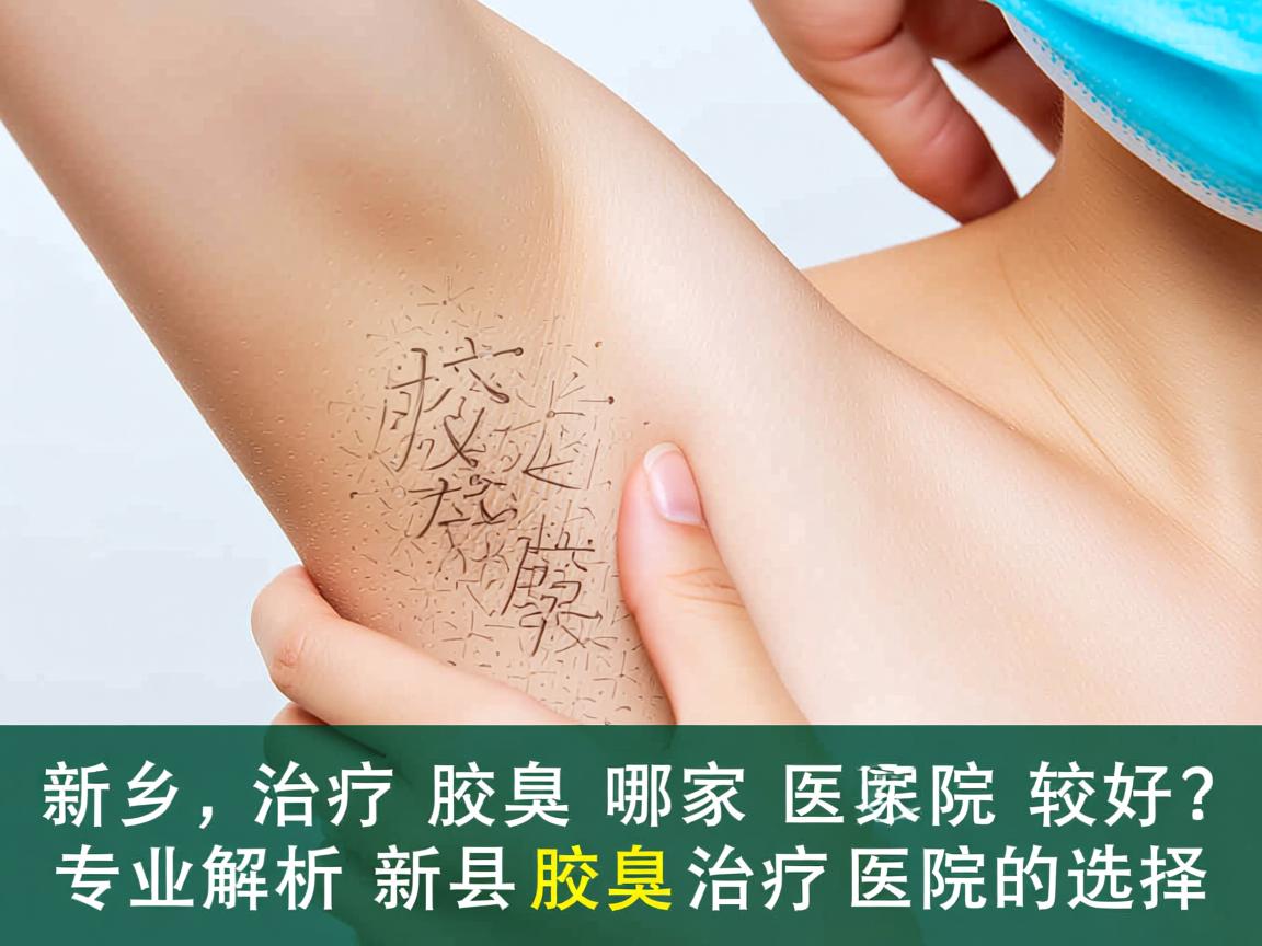 新乡治疗腋臭哪家医院较好？专业解析新乡腋臭治疗医院的选择