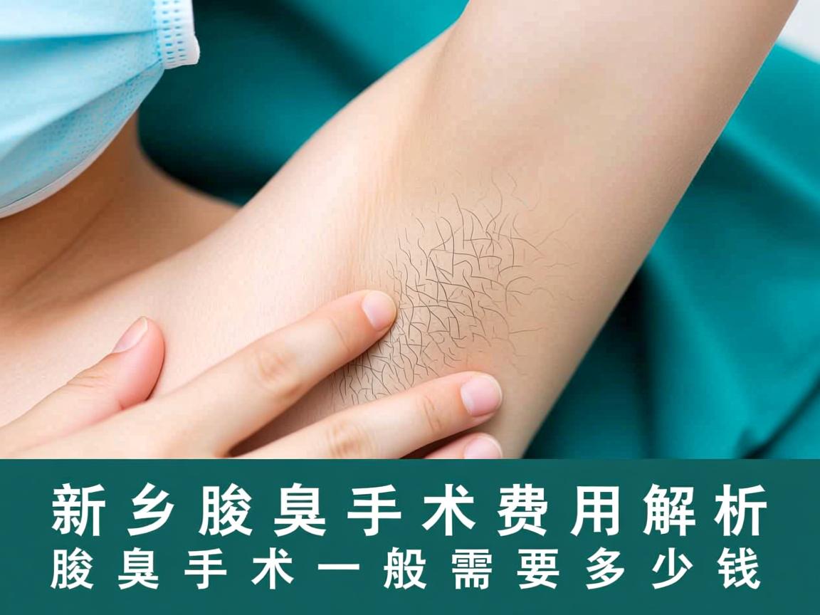 新乡腋臭手术费用解析，详解腋臭手术一般需要多少钱
