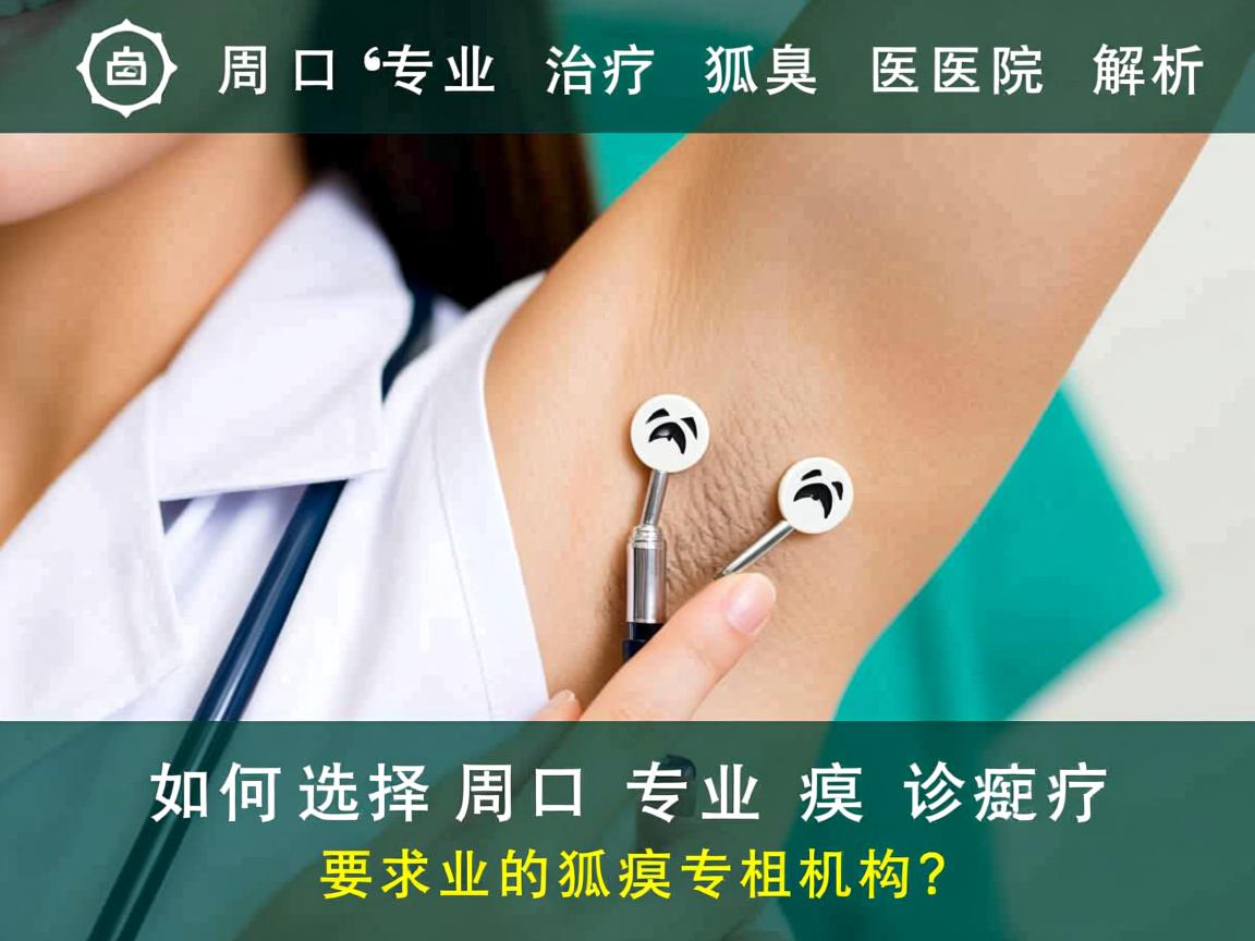 周口专业治疗狐臭医院解析，如何选择周口专业的狐臭诊疗机构