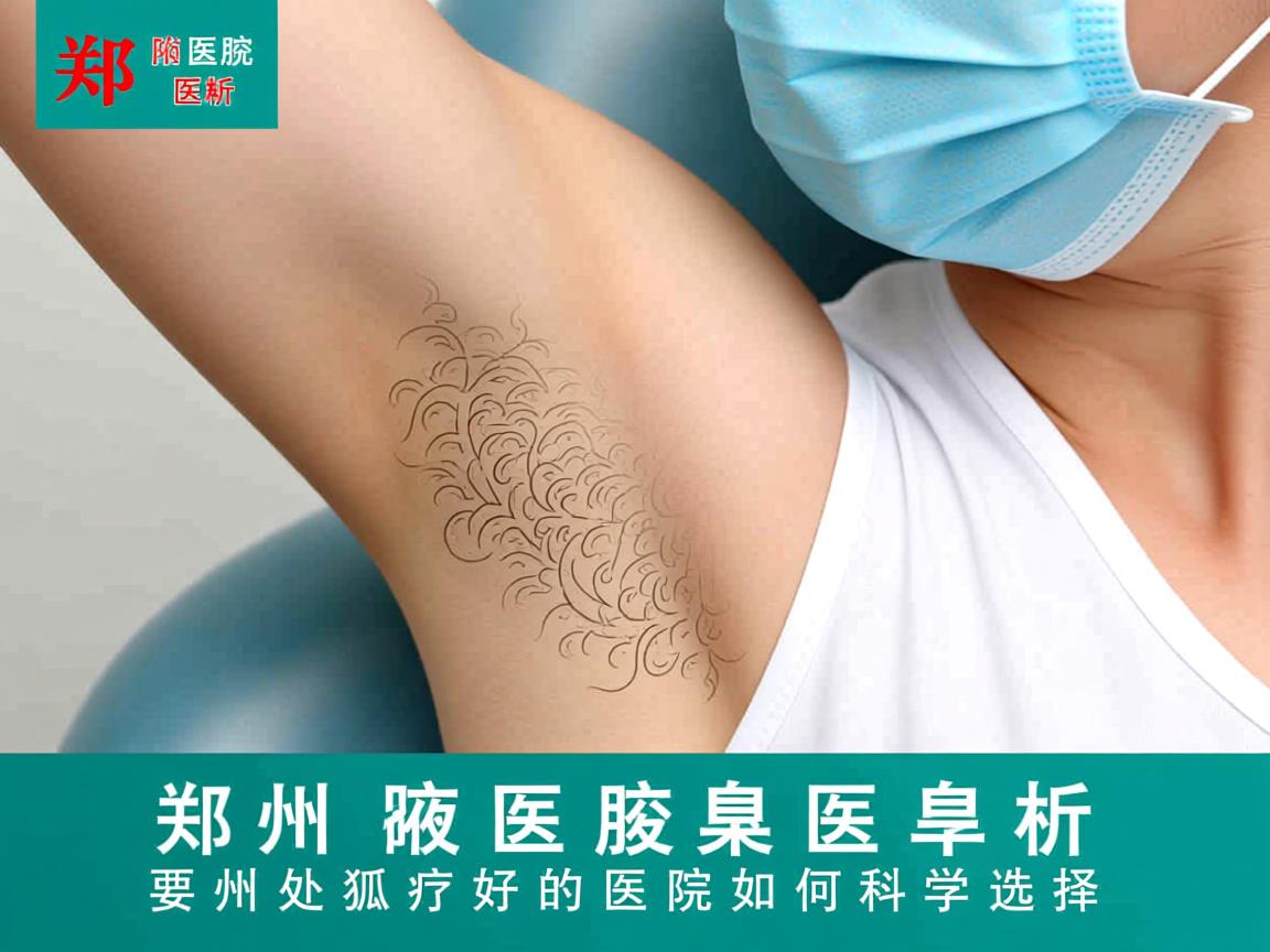 郑州附医腋臭医院解析，郑州处狐臭好的医院如何科学选择