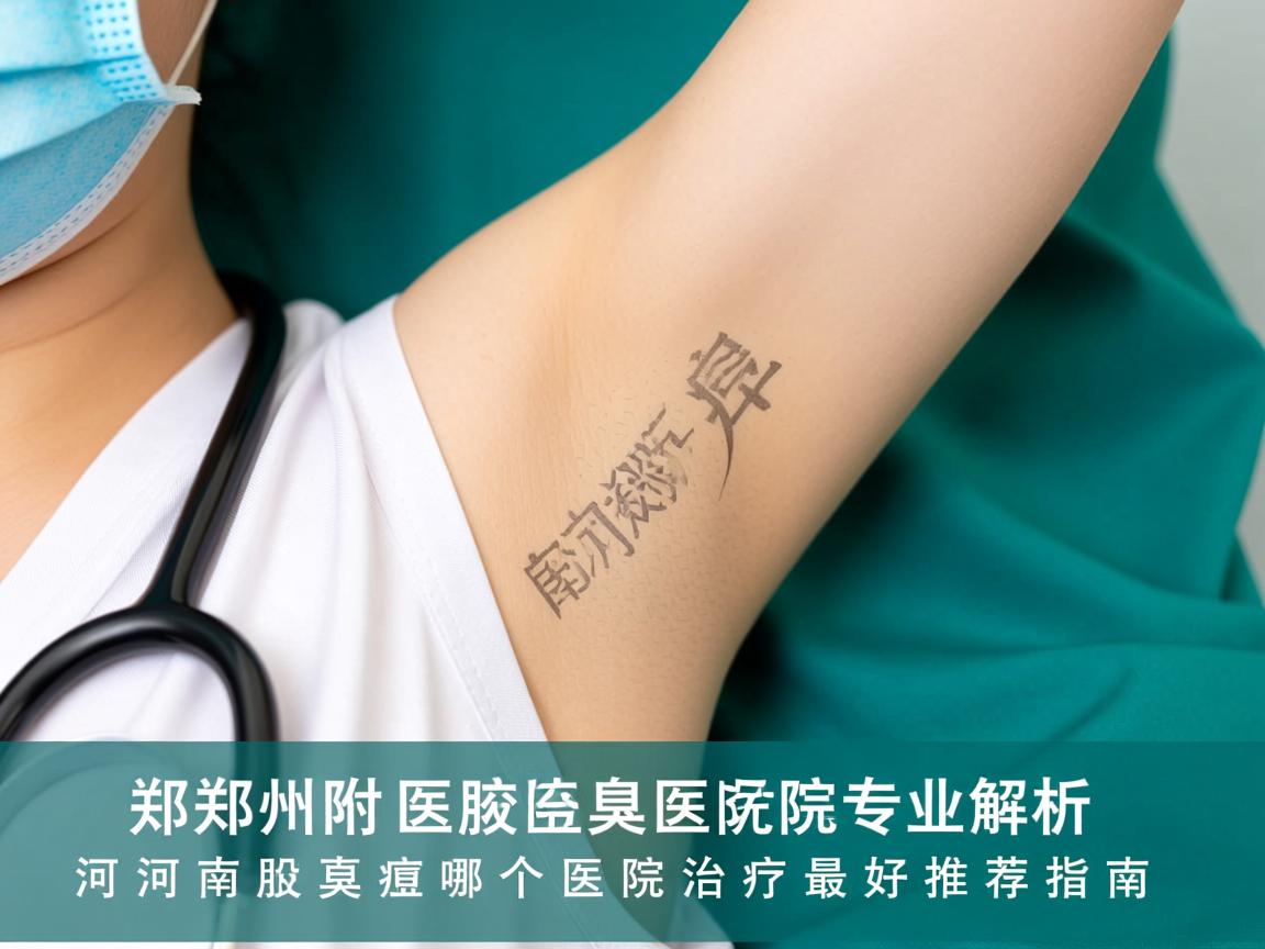 郑州附医腋臭医院专业解析，河南腋臭哪个医院治疗最好推荐指南