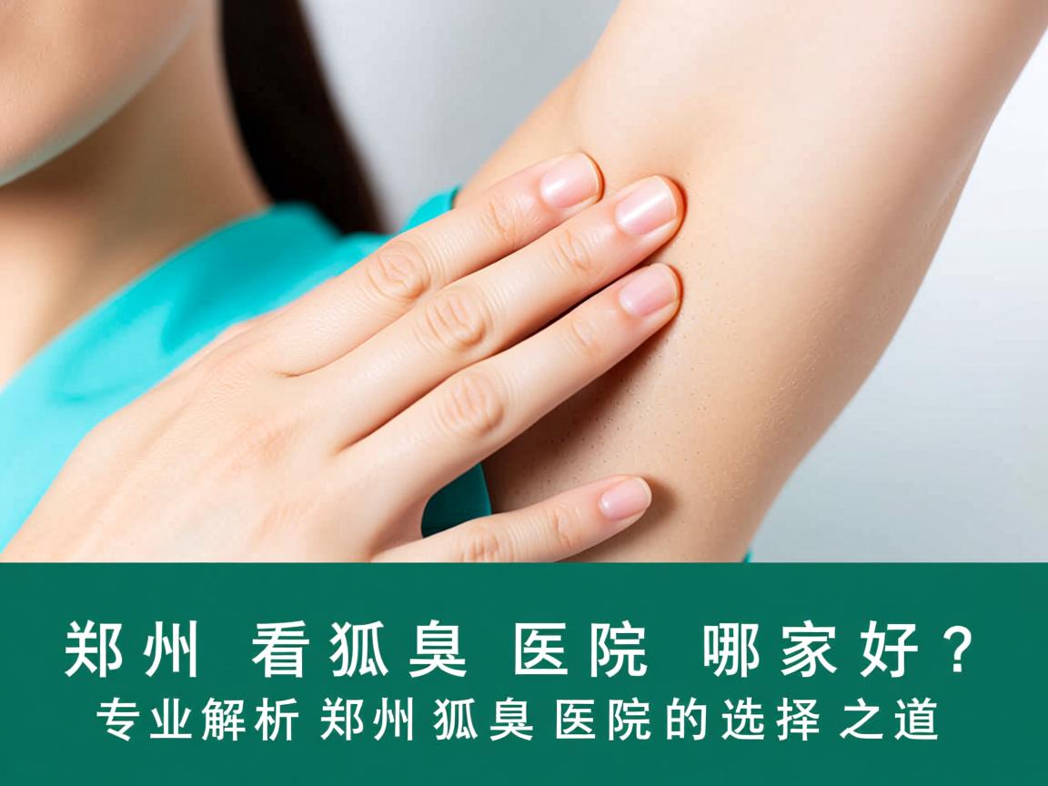 郑州看狐臭医院哪家好？专业解析郑州狐臭医院的选择之道