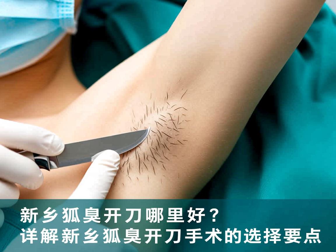 新乡狐臭开刀哪里好？详解新乡狐臭开刀手术的选择要点