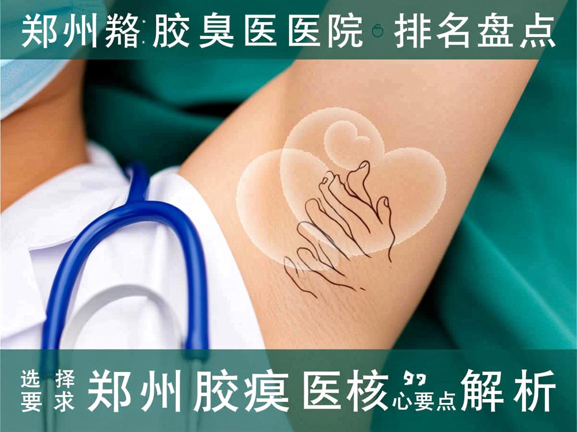 郑州腋臭医院排名盘点，选择郑州腋臭医院的核心要点解析