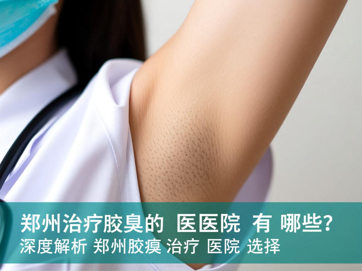 郑州治疗腋臭的医院有哪些？深度解析郑州腋臭治疗医院的选择