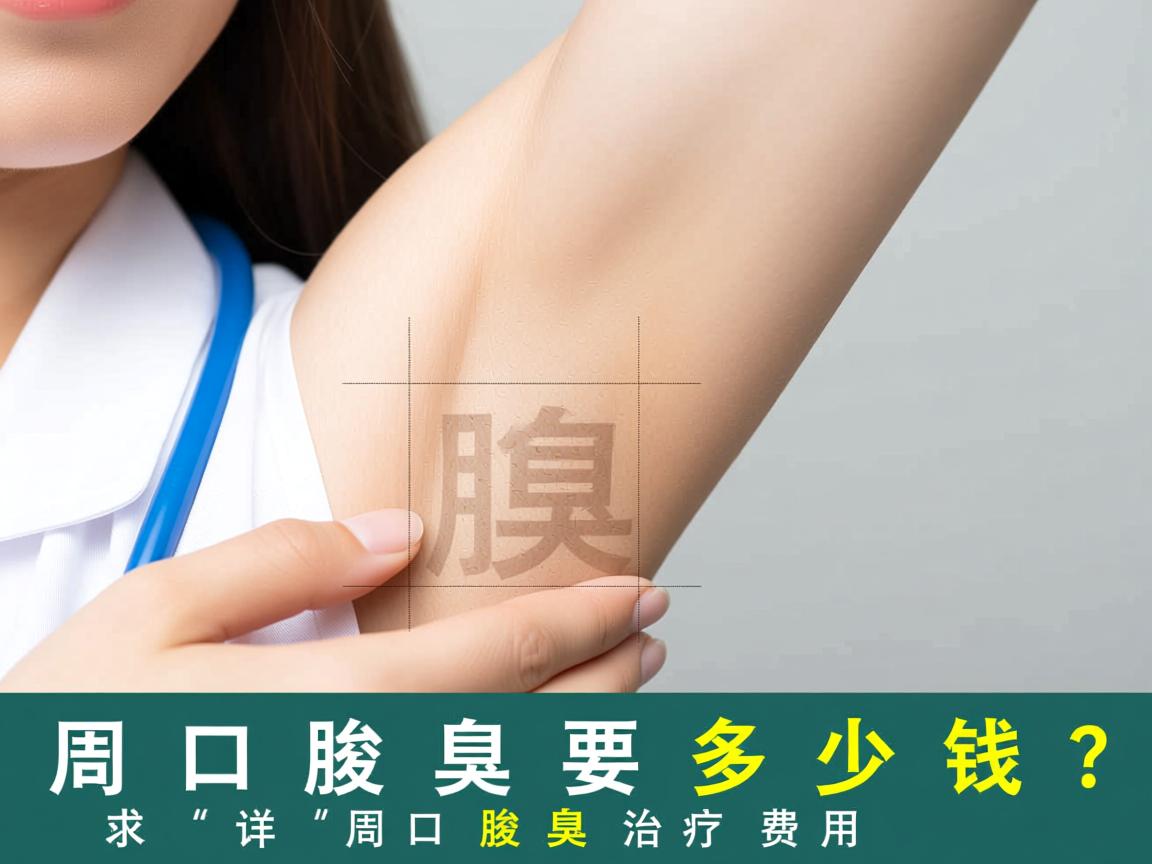 周口腋臭治疗要多少钱？详解周口腋臭治疗费用