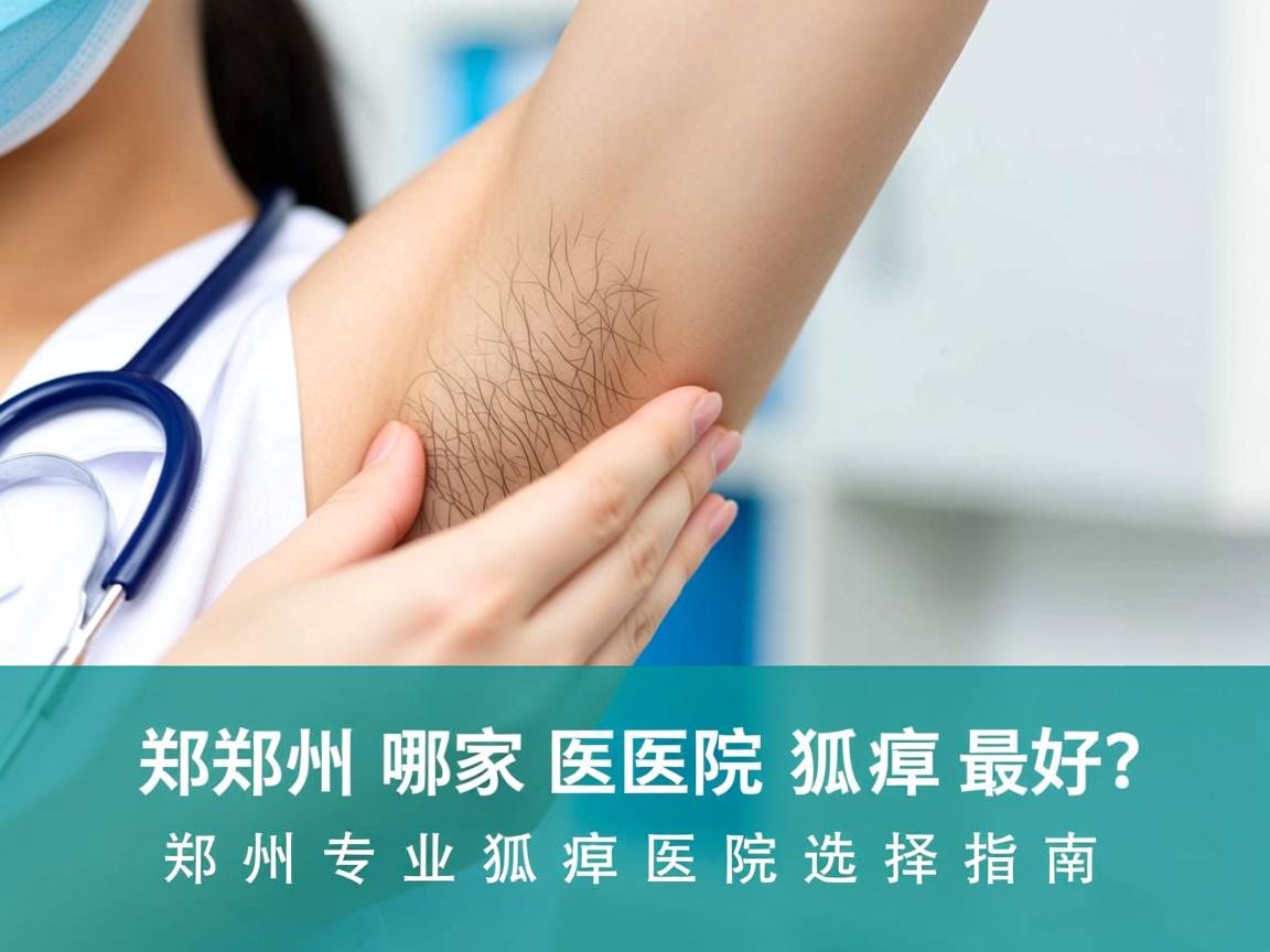 郑州哪家医院狐臭最好？郑州专业狐臭医院选择指南