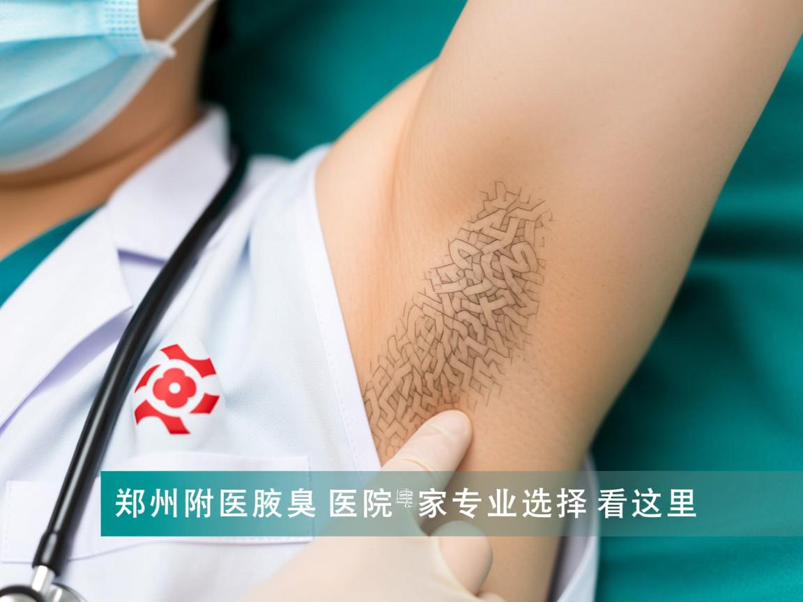 郑州附医腋臭医院解析，开封做狐臭哪家医院比较好，专业选择看这里