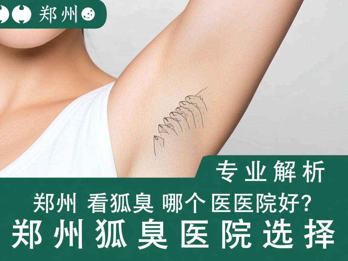 郑州看狐臭哪个医院好？专业解析郑州狐臭医院选择