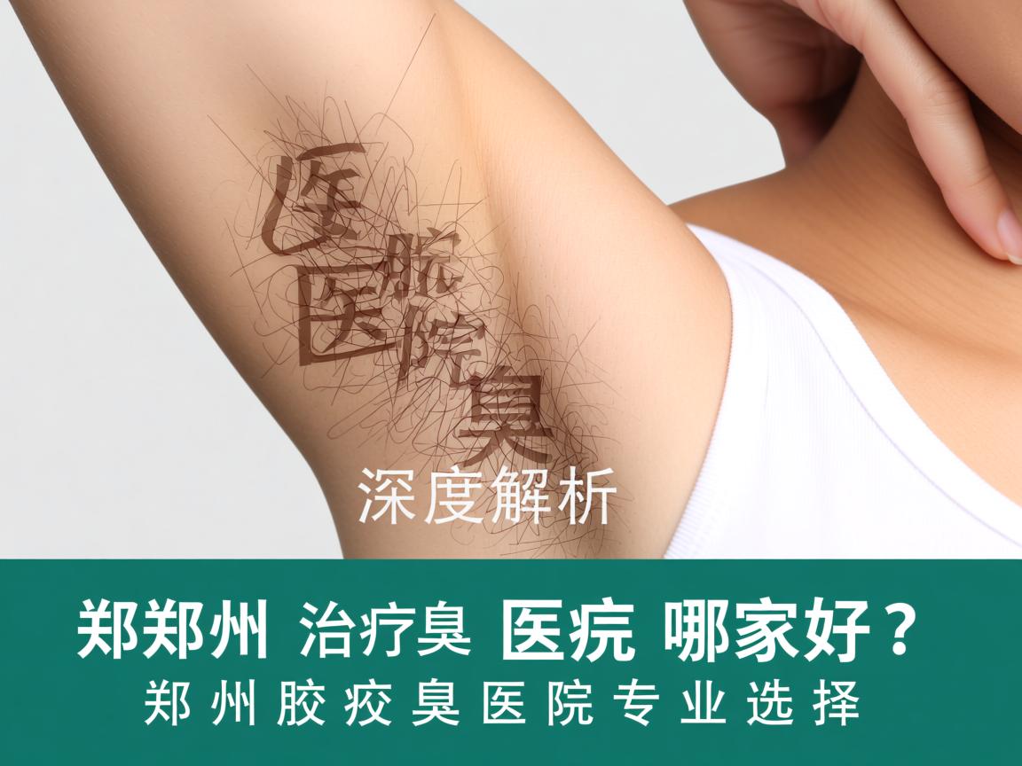 郑州治疗腋臭医院哪家好？深度解析郑州腋臭医院专业选择