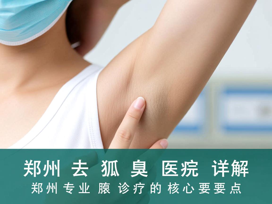 郑州去狐臭医院详解，郑州专业腋臭诊疗的核心要点