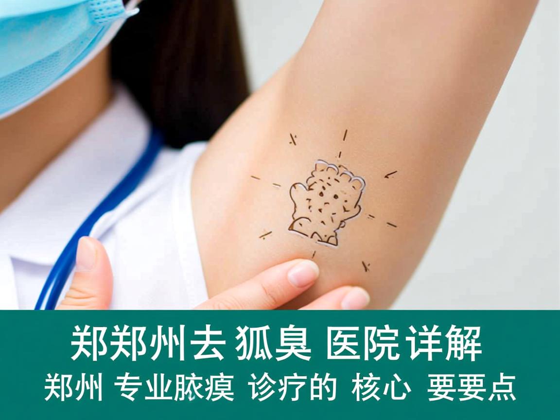 郑州去狐臭医院详解，郑州专业腋臭诊疗的核心要点