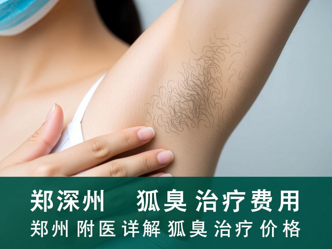 深度解析郑州狐臭治疗费用 郑州附医详解狐臭治疗价格