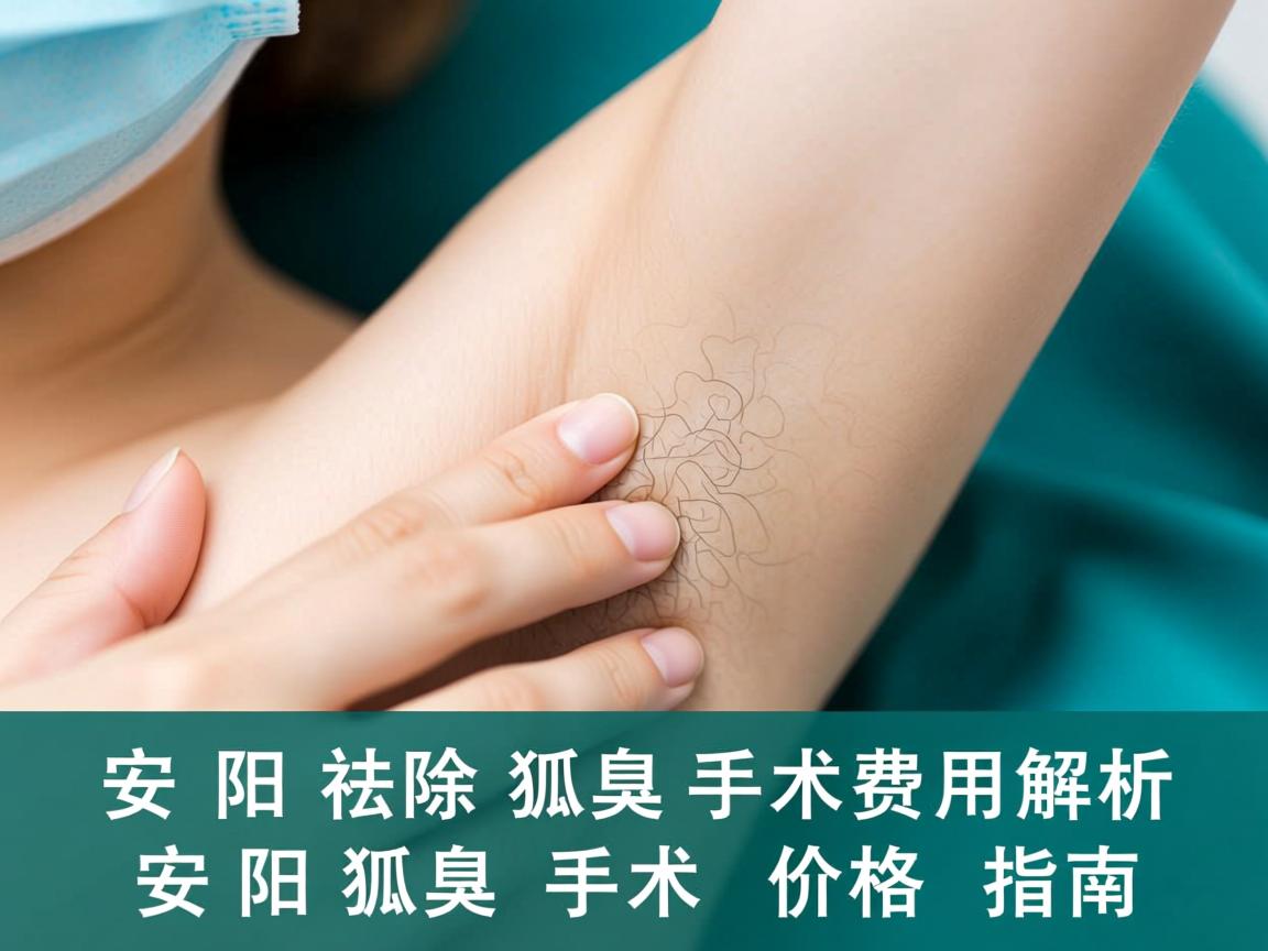 安阳祛除狐臭手术费用解析，安阳狐臭手术价格指南