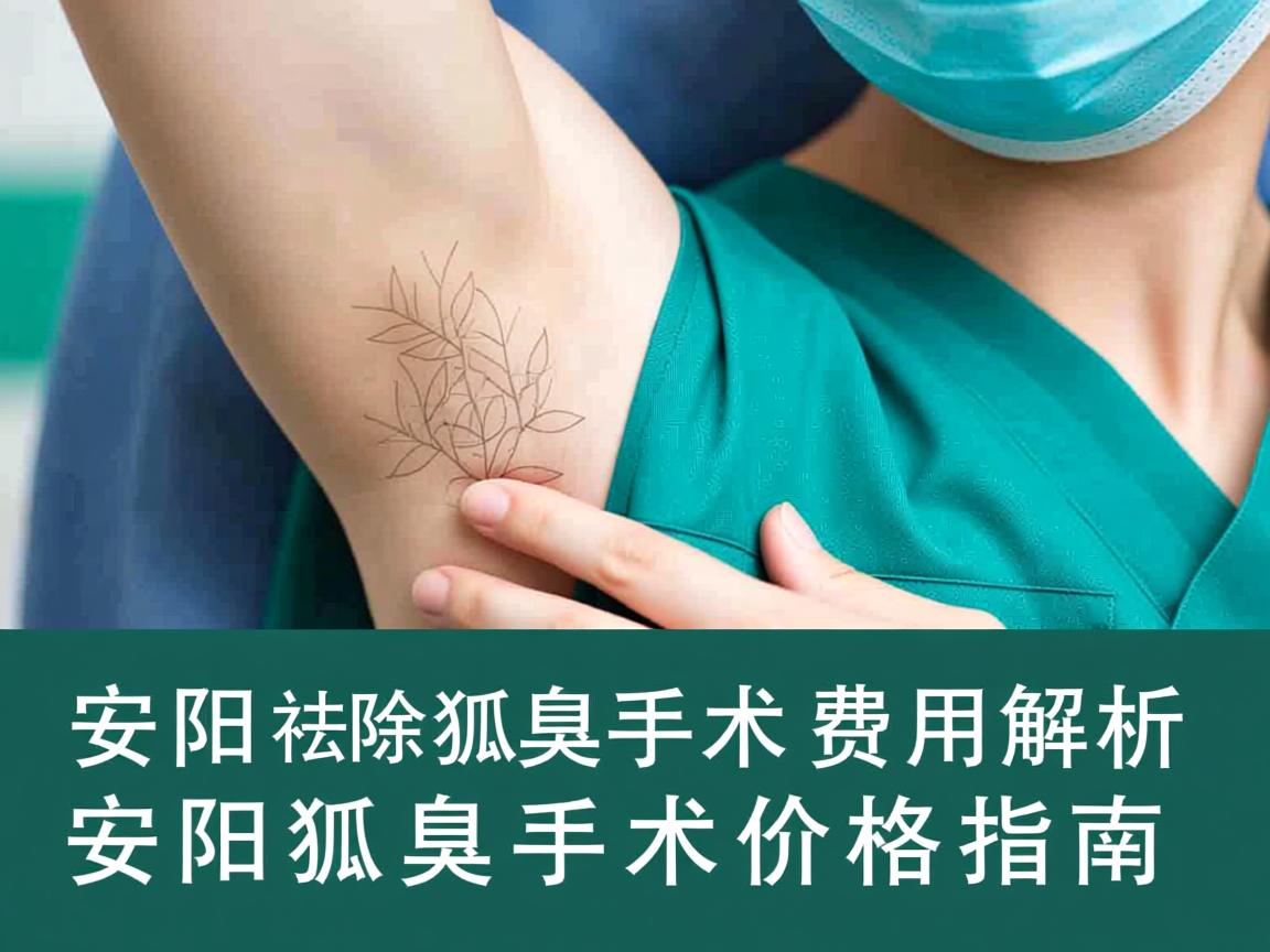 安阳祛除狐臭手术费用解析，安阳狐臭手术价格指南