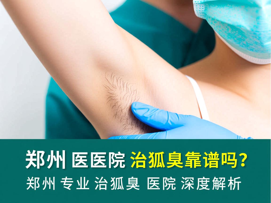 郑州医院治狐臭靠谱吗？郑州专业治狐臭医院深度解析