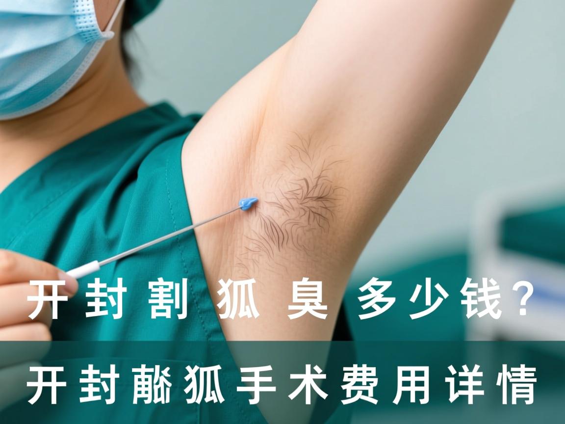 开封割狐臭多少钱？解析开封狐臭手术费用详情