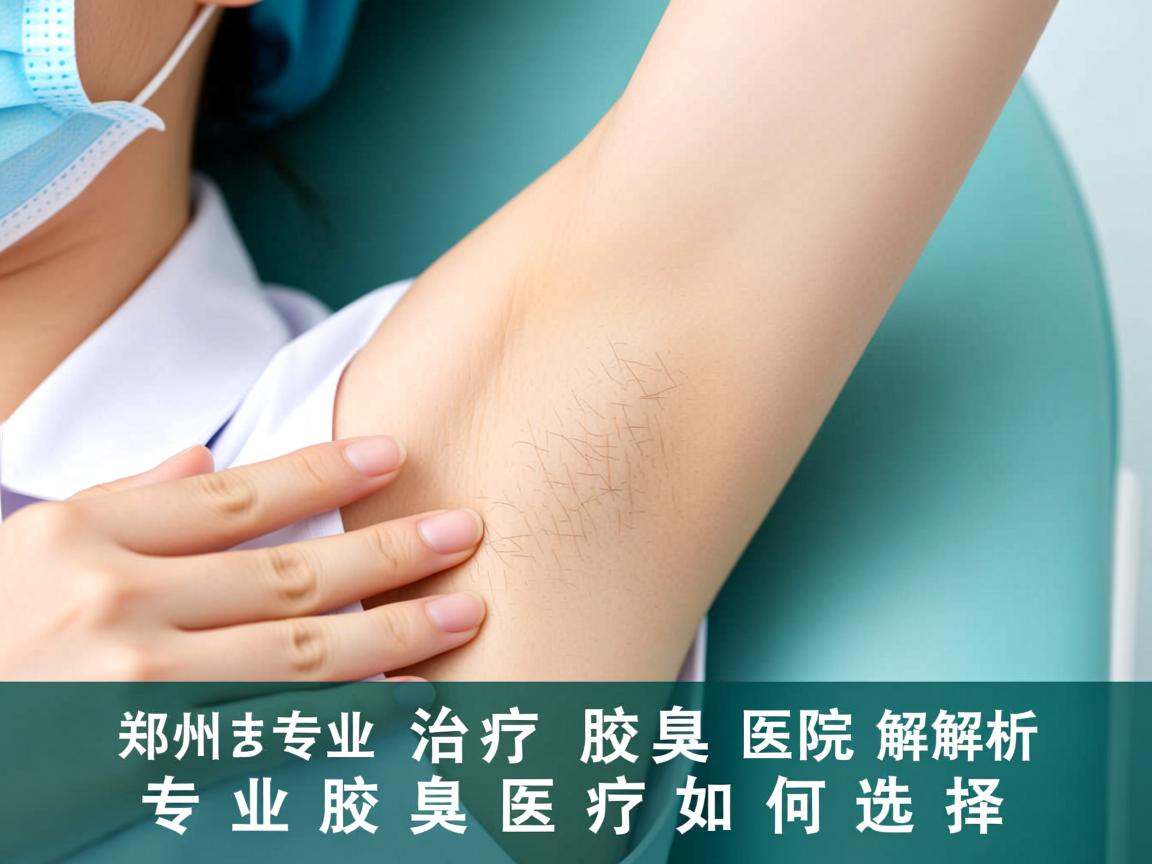 郑州专业治疗腋臭医院解析，专业腋臭医疗如何选择