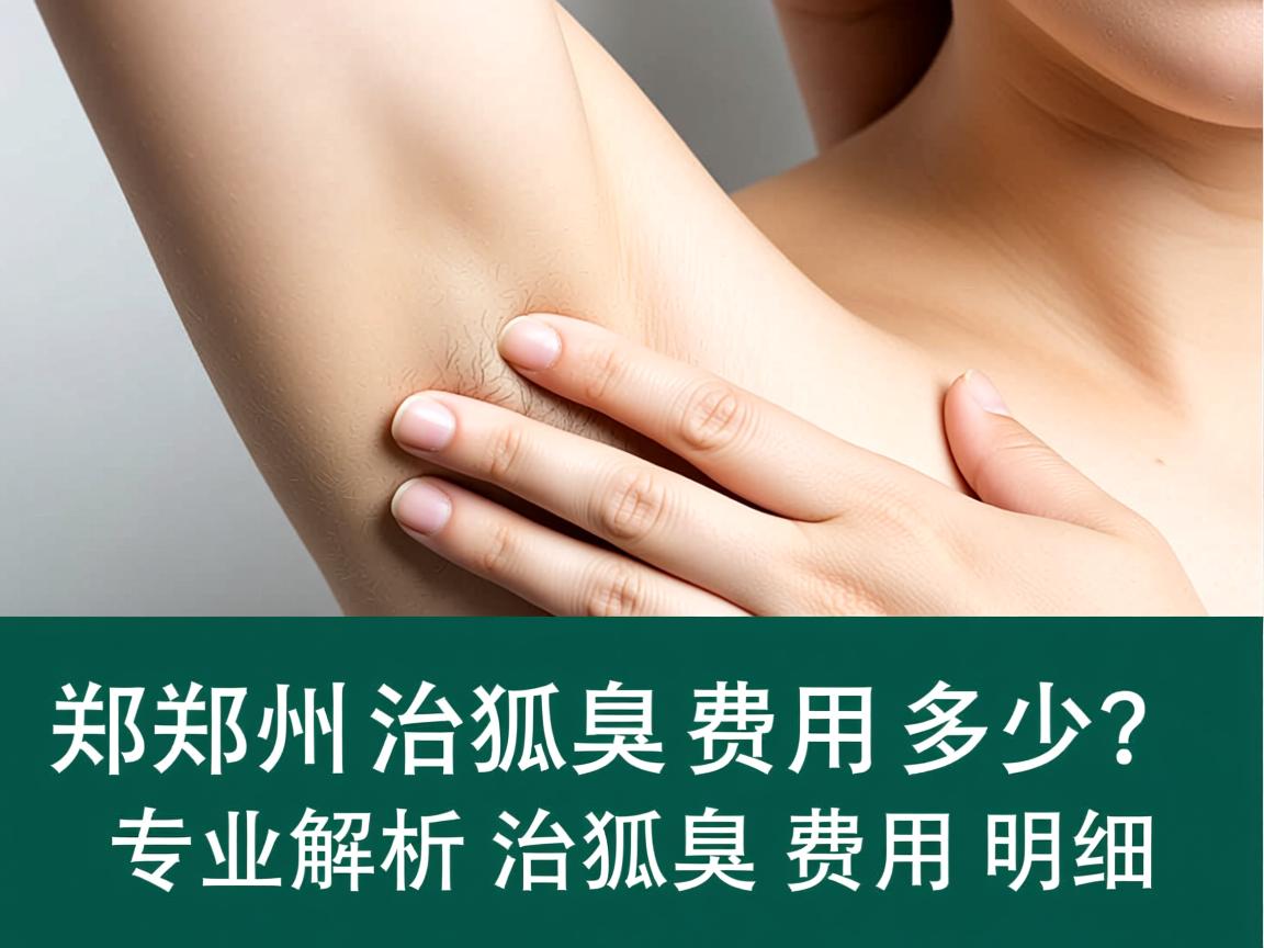 郑州治狐臭费用多少？专业解析治狐臭费用明细