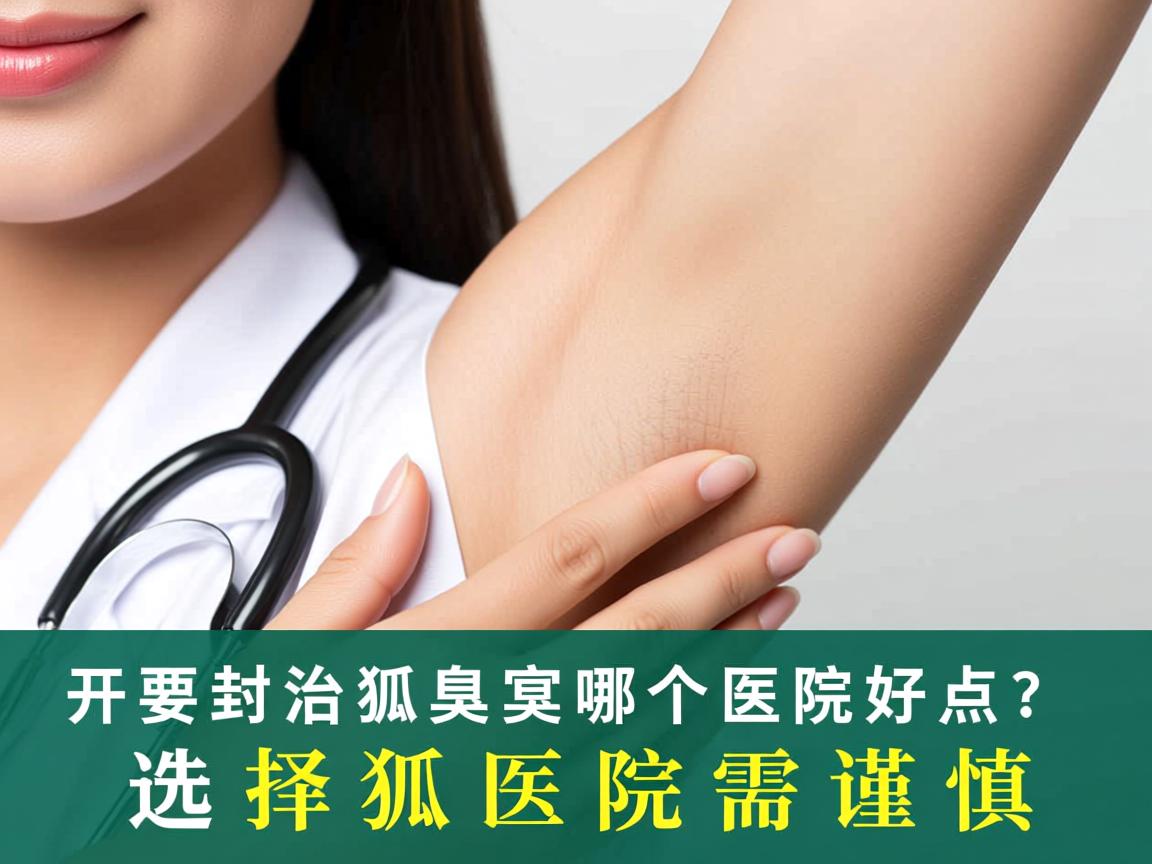 开封治狐臭哪个医院好点？选择狐臭医院需谨慎