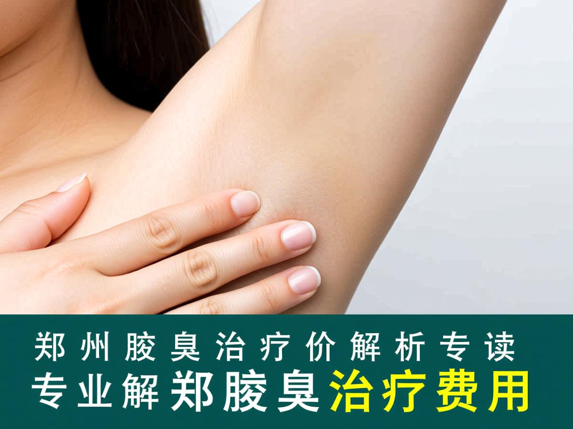 郑州腋臭治疗价格解析，专业解读郑州腋臭治疗费用