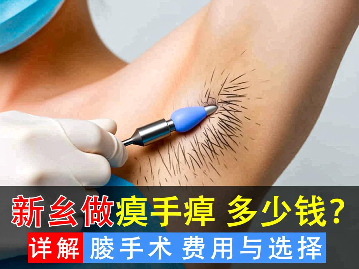 在新乡做腋臭手术多少钱？详解腋臭手术费用与选择