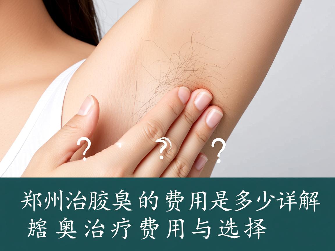 郑州治腋臭的费用是多少？详解腋臭治疗费用与选择