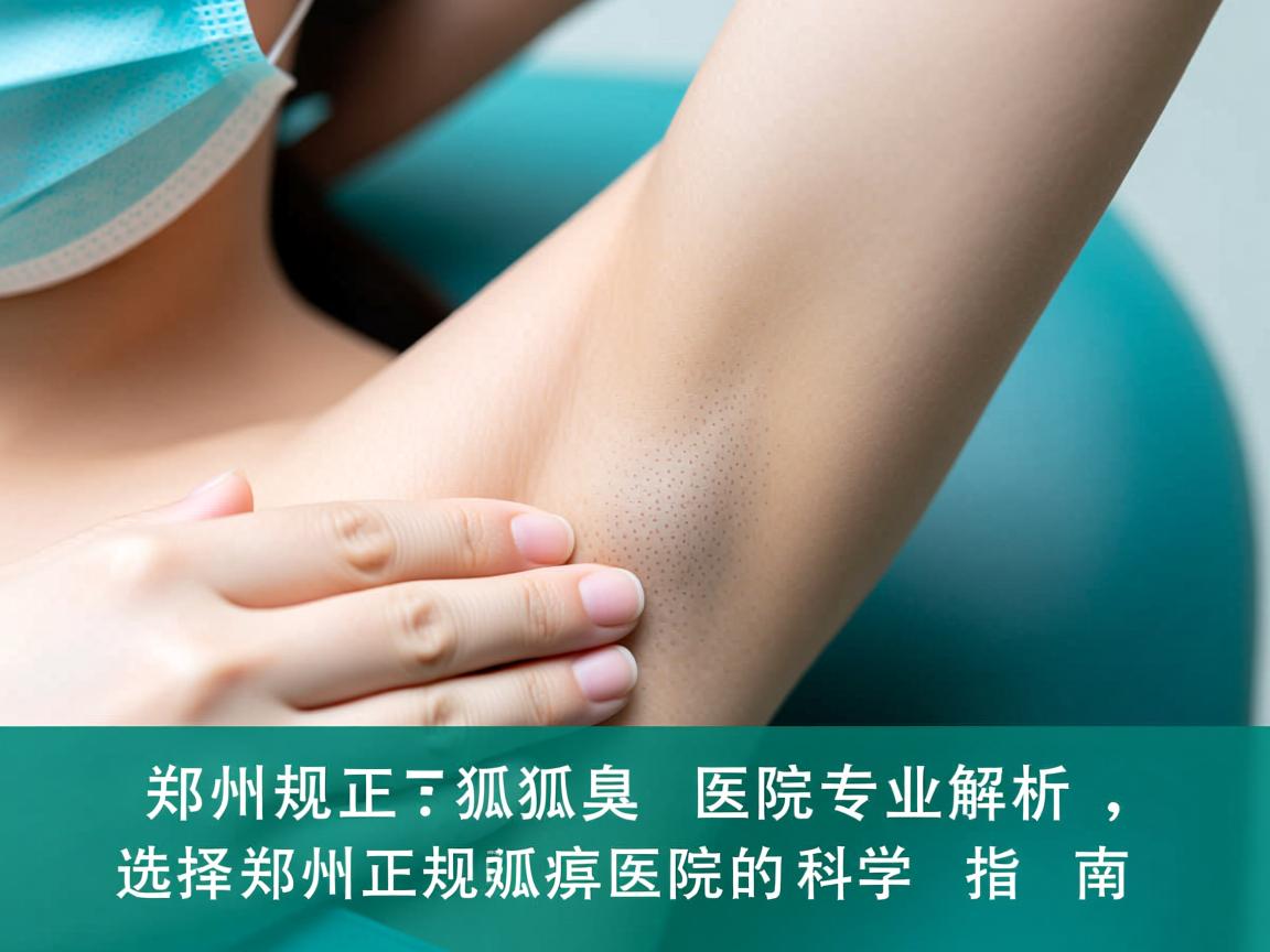 郑州正规狐臭医院专业解析，选择郑州正规狐臭医院的科学指南