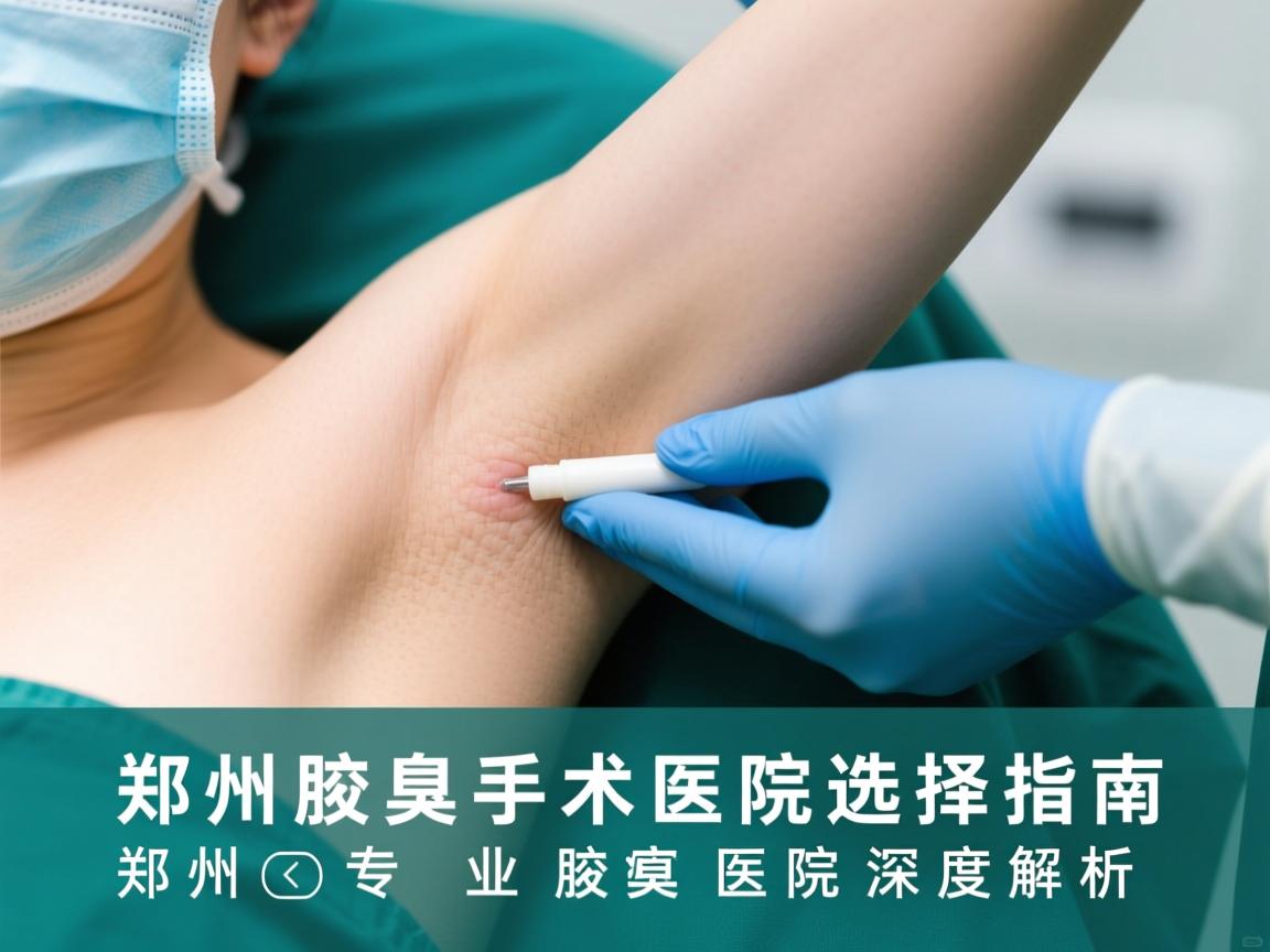 郑州腋臭手术医院选择指南，郑州专业腋臭医院深度解析