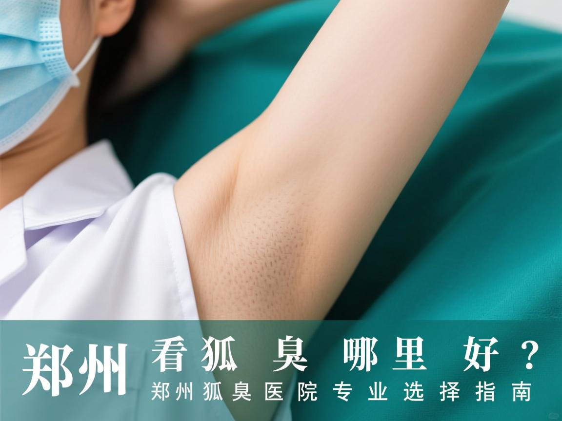 郑州看狐臭哪里好？郑州看狐臭医院专业选择指南