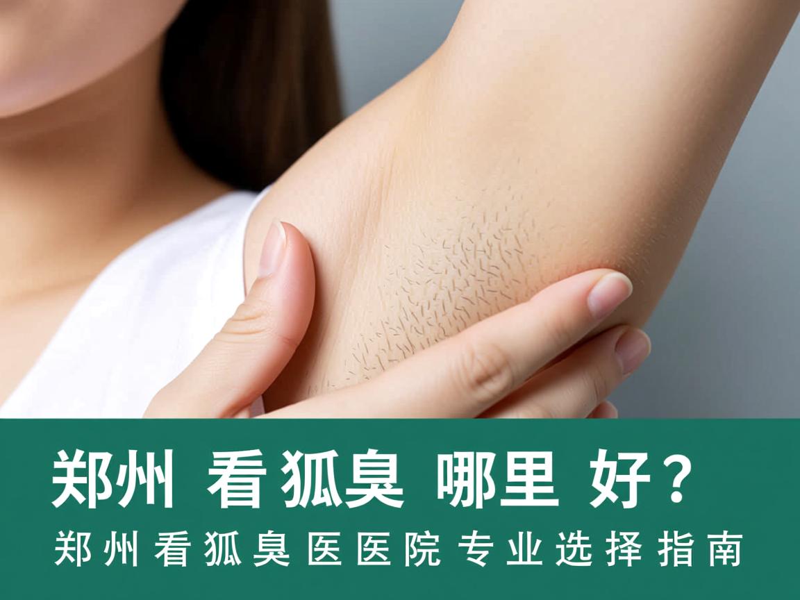 郑州看狐臭哪里好？郑州看狐臭医院专业选择指南