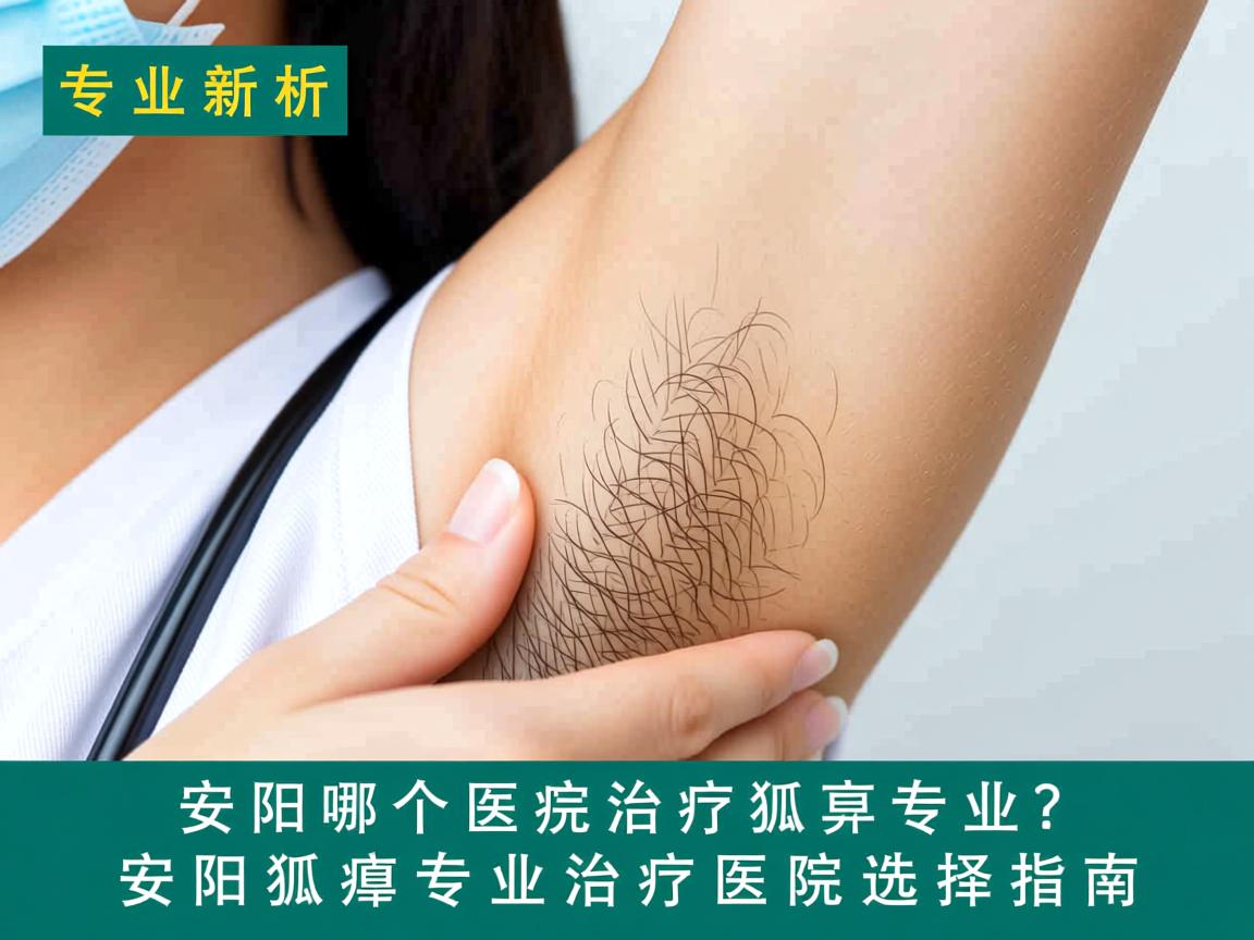 专业解析，安阳哪个医院治疗狐臭专业？安阳狐臭专业治疗医院选择指南