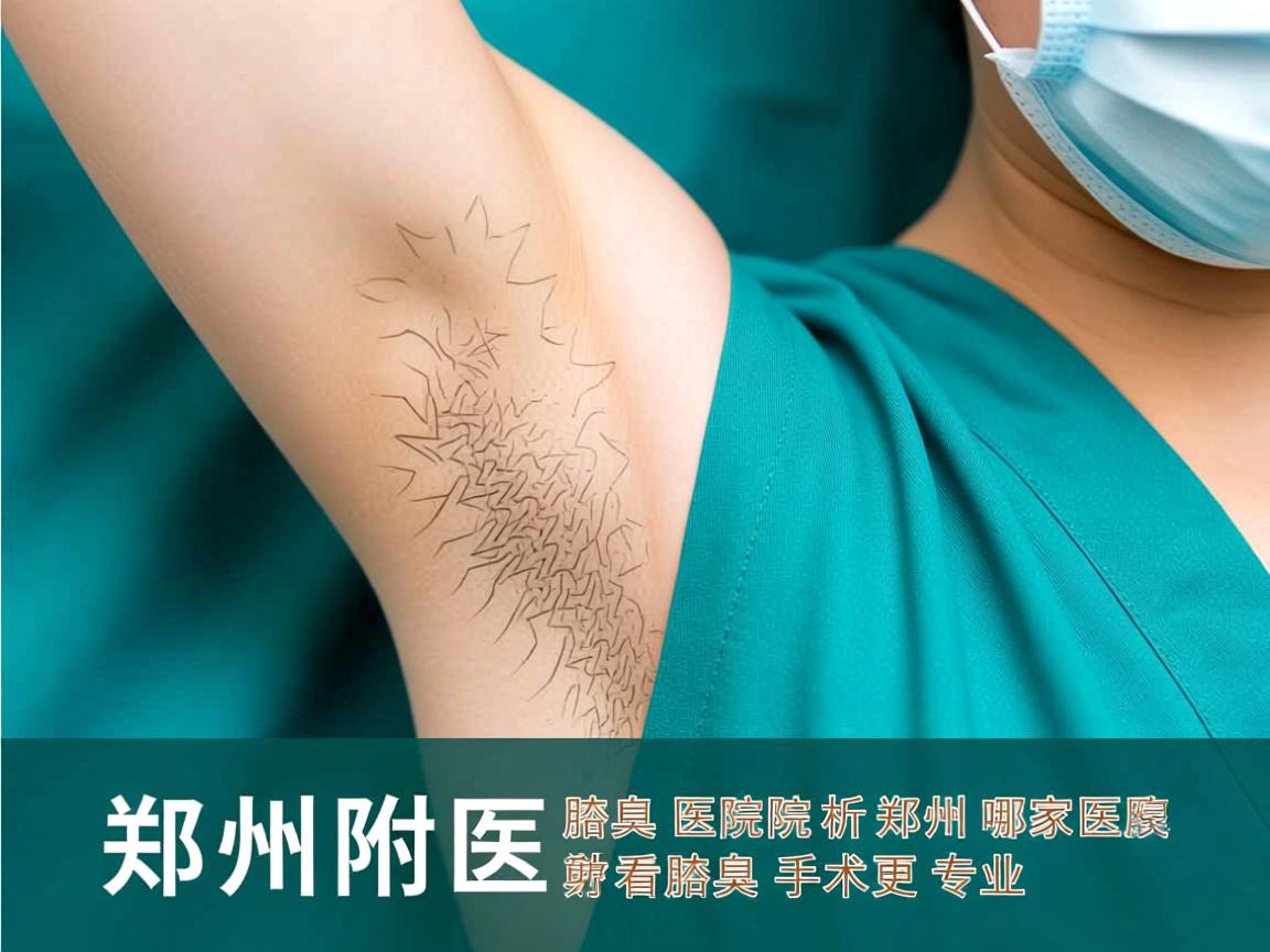 郑州附医腋臭医院解析，郑州哪家医院看腋臭手术更专业