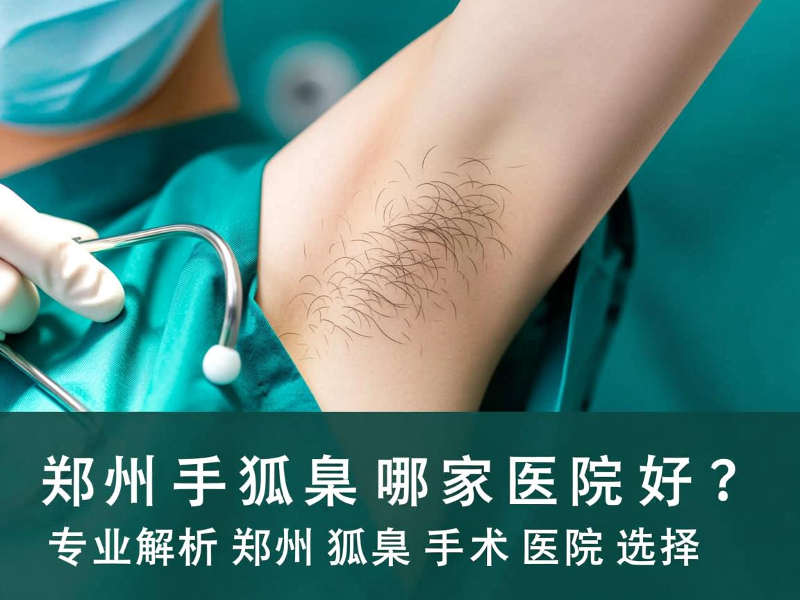 郑州手术狐臭哪家医院好？专业解析郑州狐臭手术医院选择