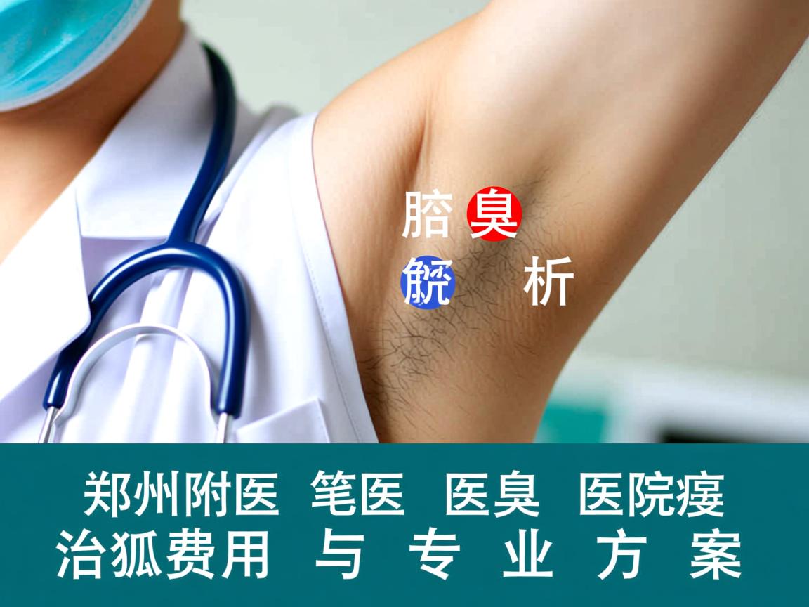 郑州附医腋臭医院解析，郑州附医治狐臭费用与专业方案