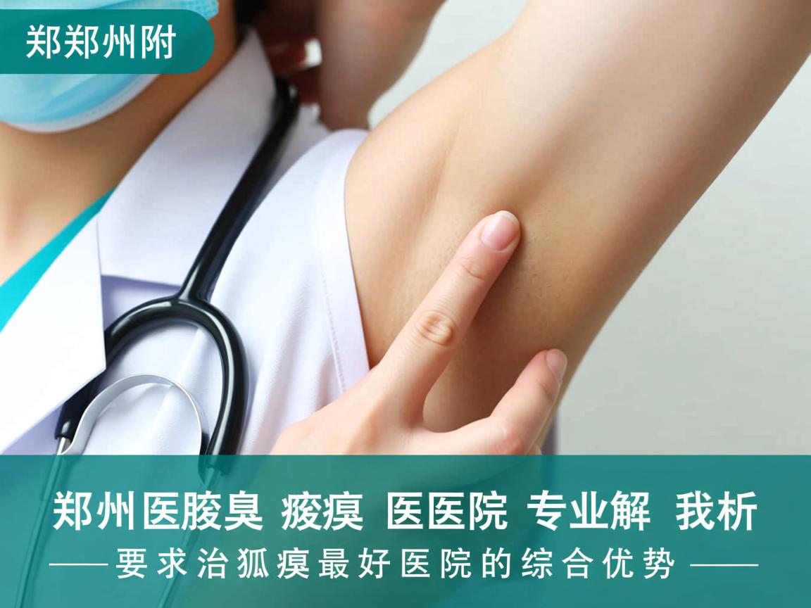 郑州附医腋臭医院专业解析，郑州治狐臭最好医院的综合优势