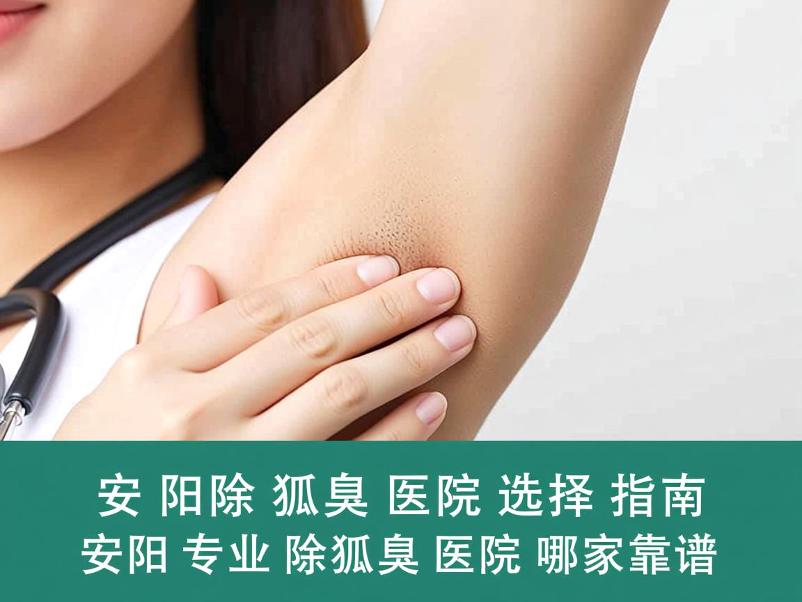 安阳除狐臭医院选择指南，安阳专业除狐臭医院哪家靠谱