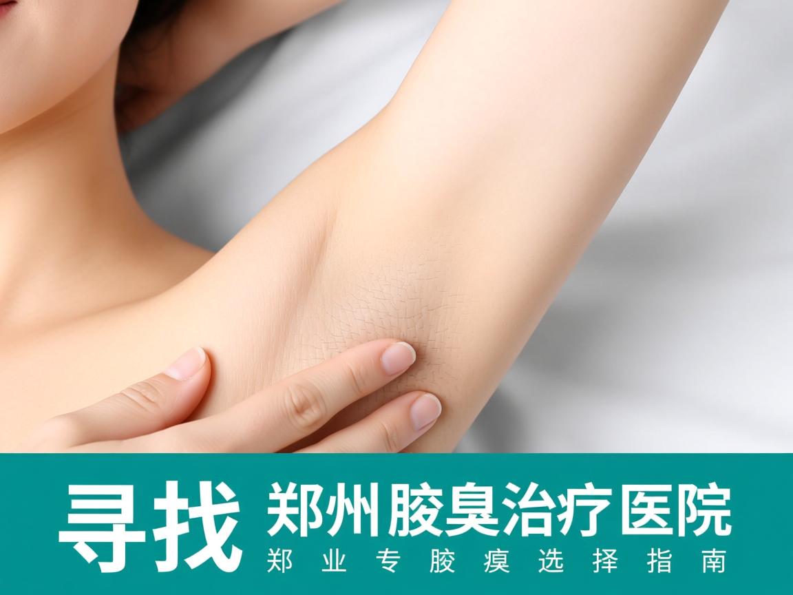 寻找郑州腋臭治疗医院，郑州专业腋臭医院选择指南