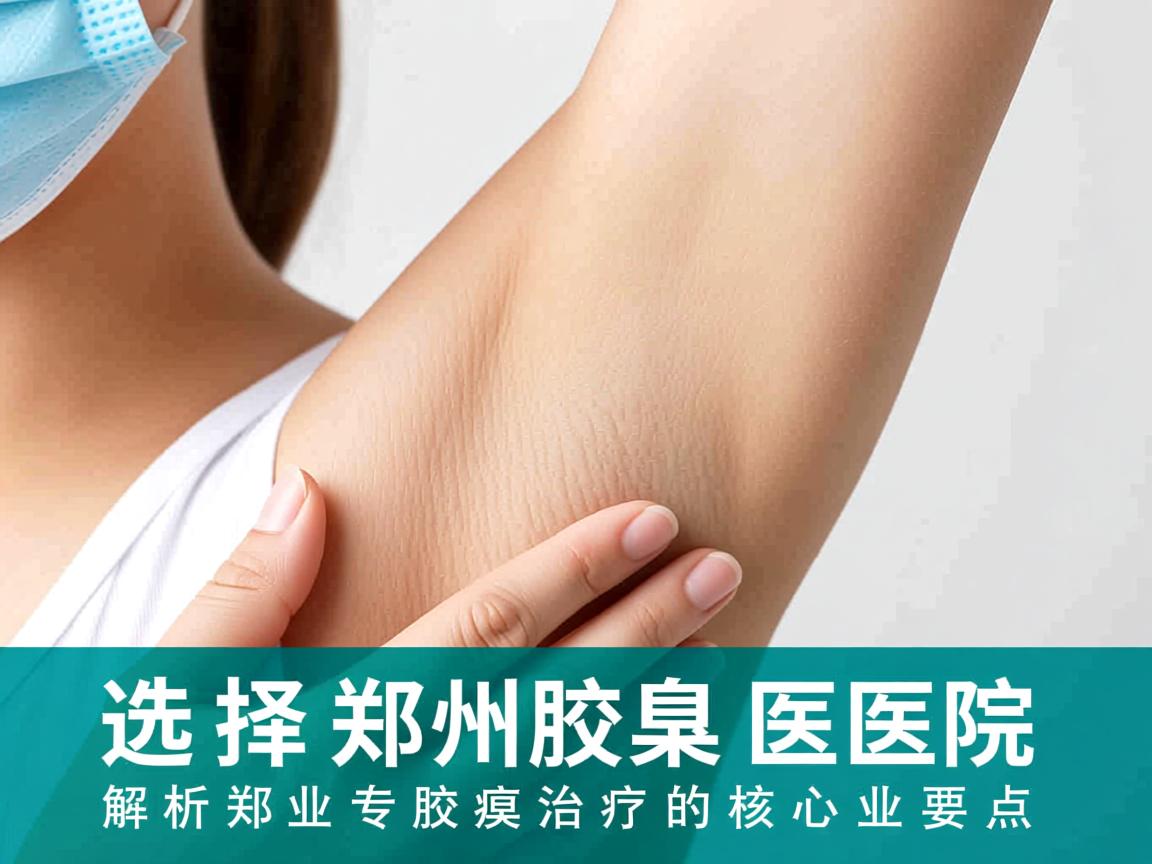 选择郑州腋臭医院，解析郑州专业腋臭治疗的核心要点
