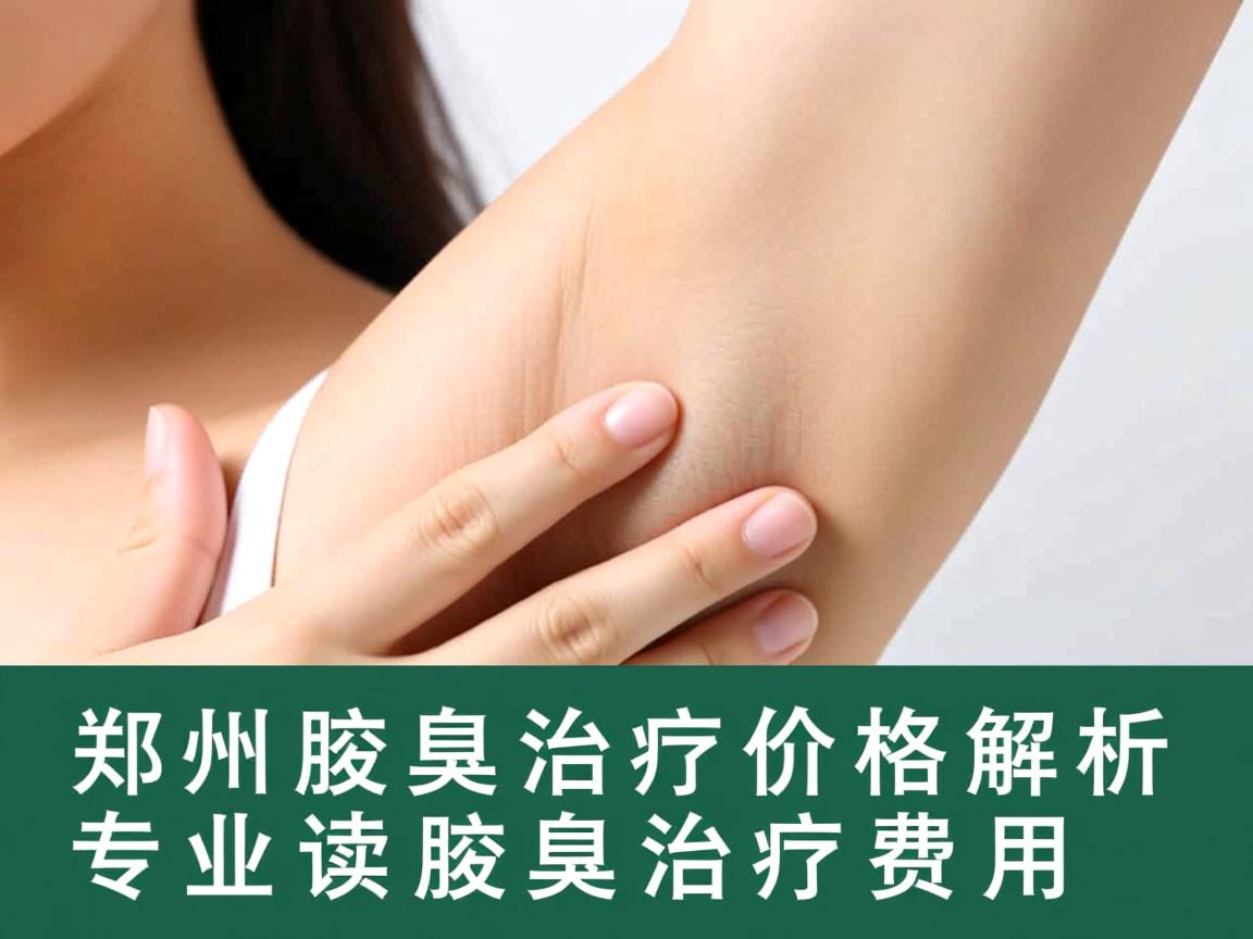 郑州腋臭治疗价格解析，专业解读腋臭治疗费用