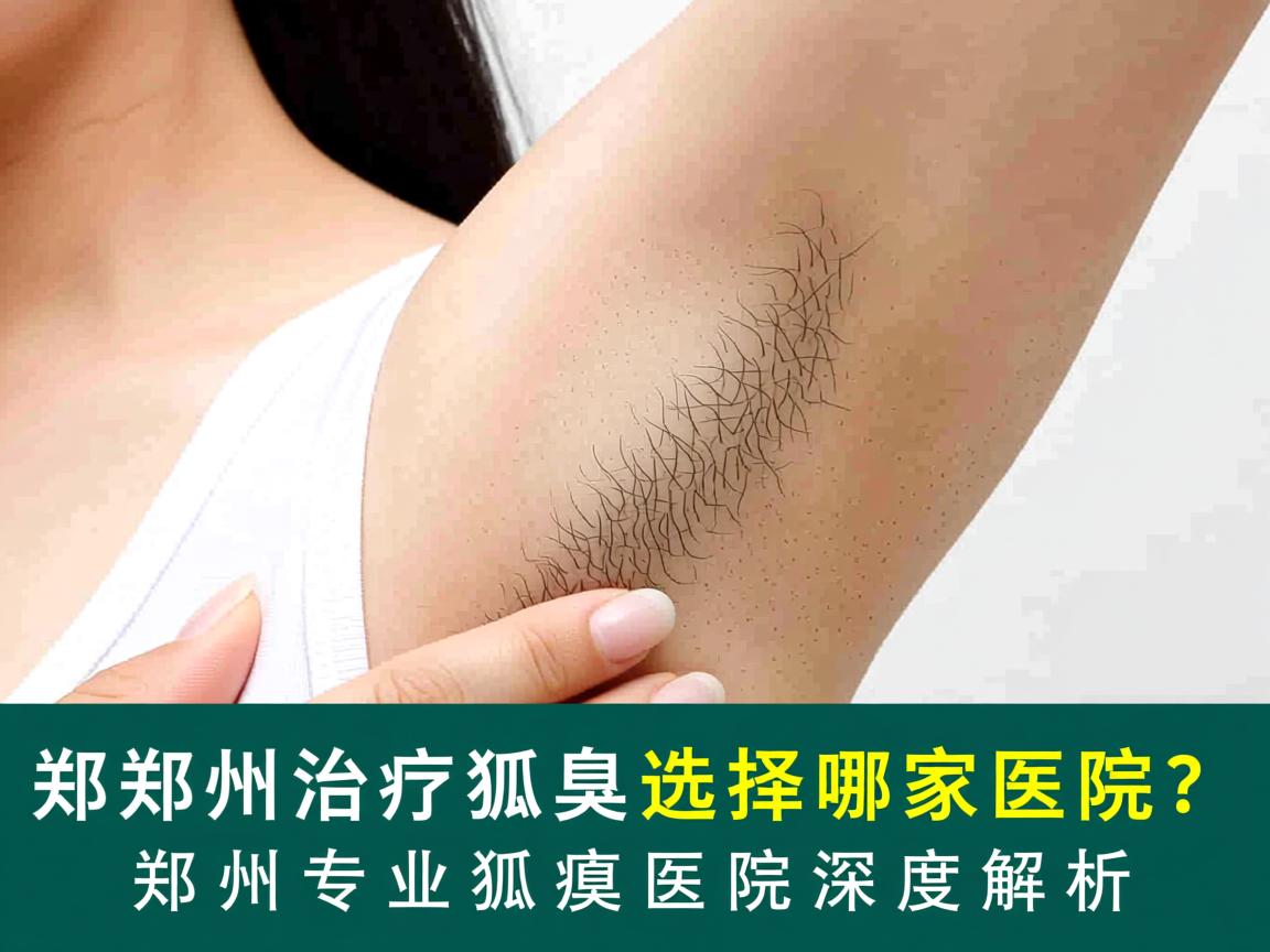 郑州治疗狐臭选择哪家医院？郑州专业狐臭医院深度解析
