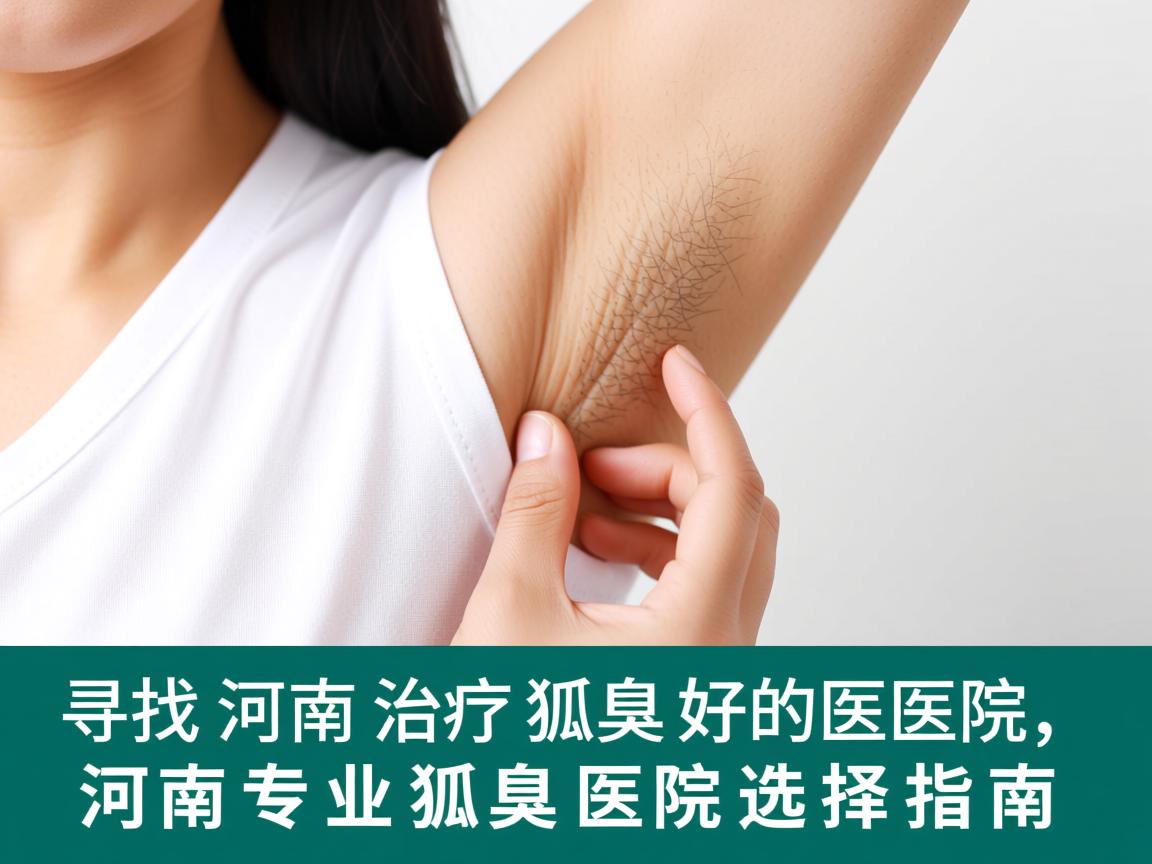 寻找河南治疗狐臭好的医院，河南专业狐臭医院选择指南