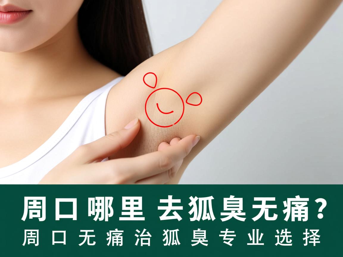 周口哪里去狐臭无痛？周口无痛治疗狐臭专业选择