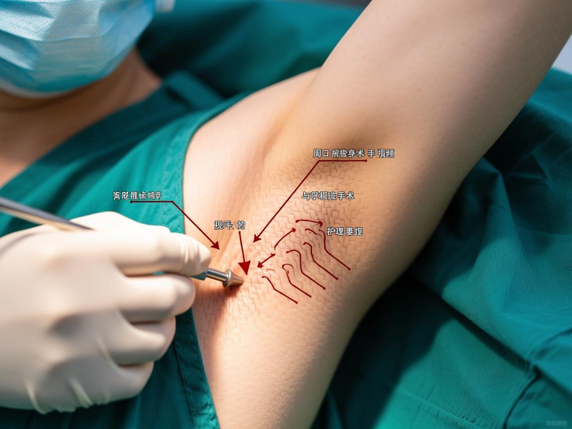 解析周口腋臭手术视频，腋臭手术的流程与护理要点解析