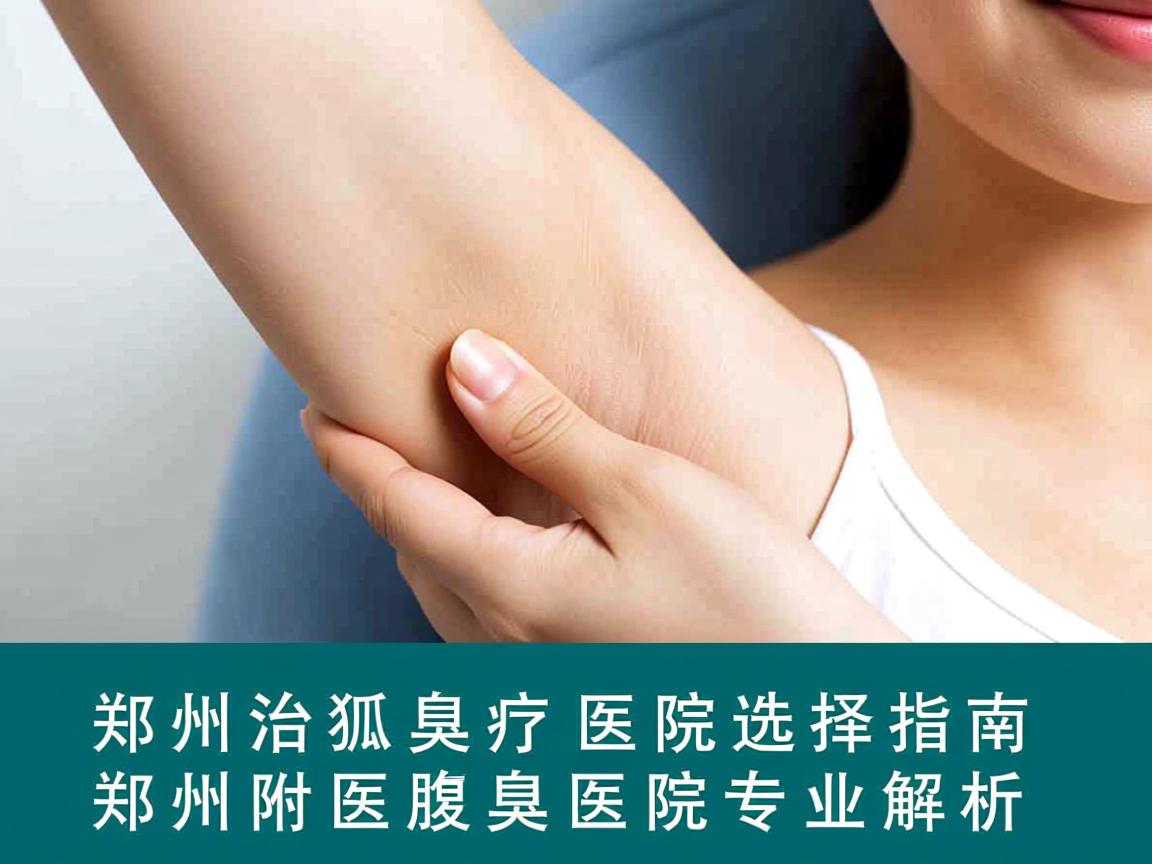 郑州治疗狐臭医院选择指南，郑州附医腋臭医院专业解析