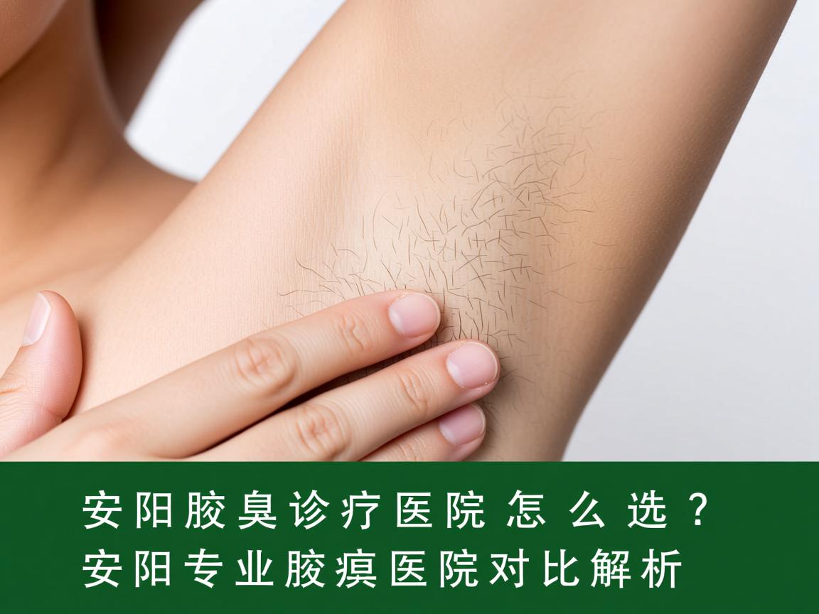 安阳腋臭诊疗医院怎么选？安阳专业腋臭医院对比解析