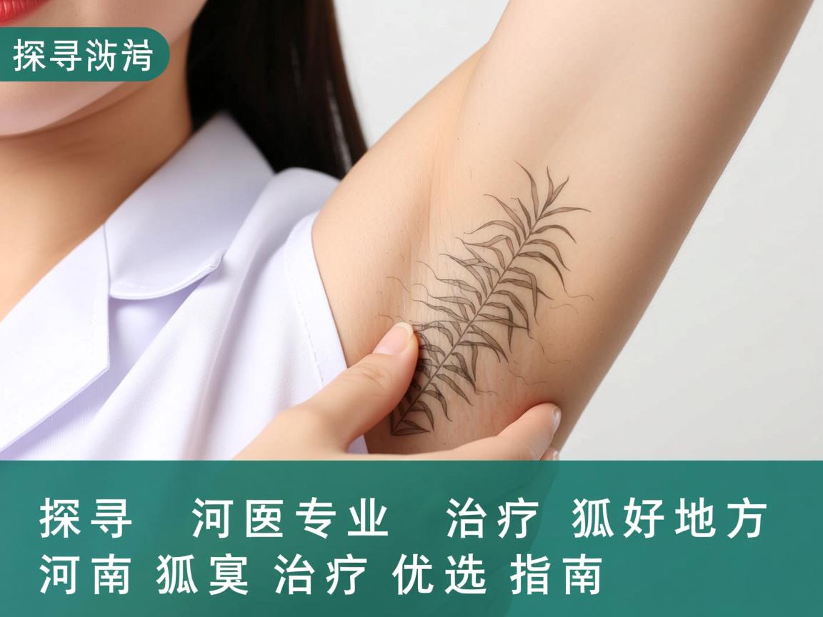 探寻河南专业治疗狐臭好地方，河南狐臭治疗优选指南