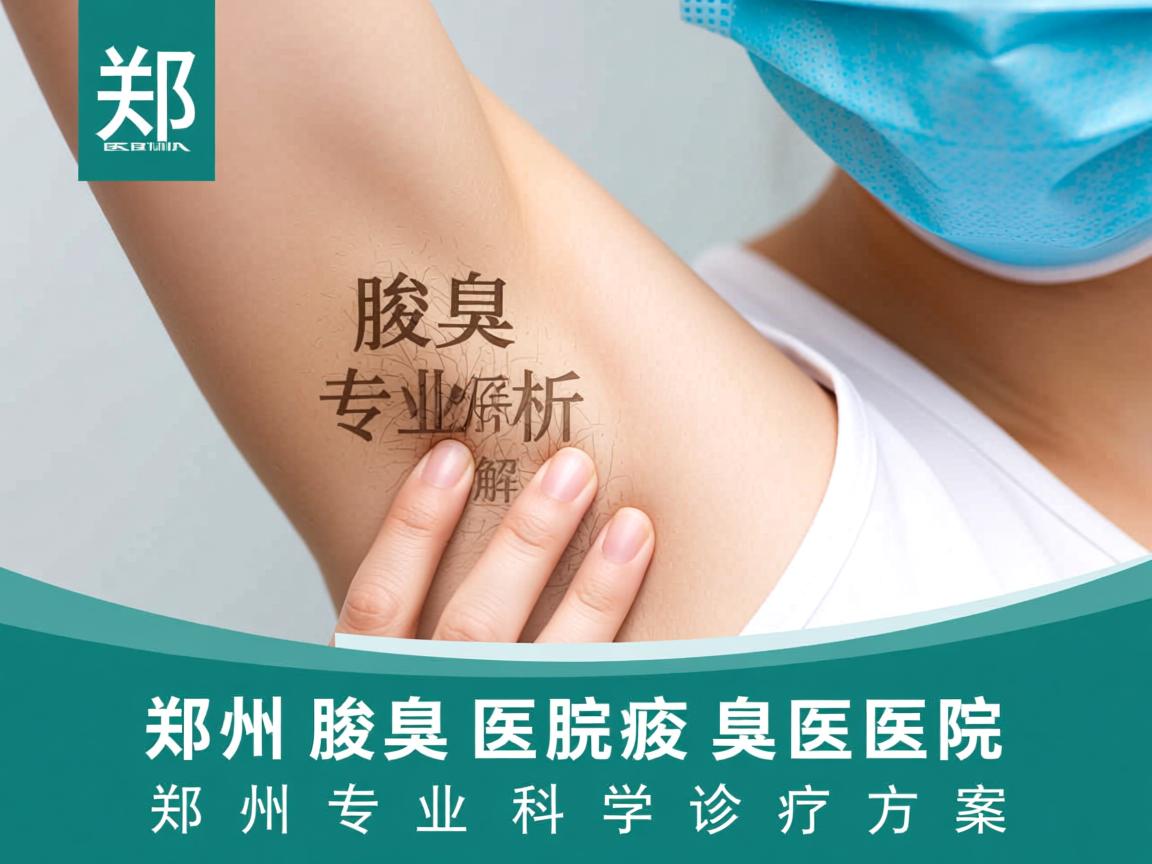 郑州腋臭医院专业解析，郑州专业腋臭医院的科学诊疗方案