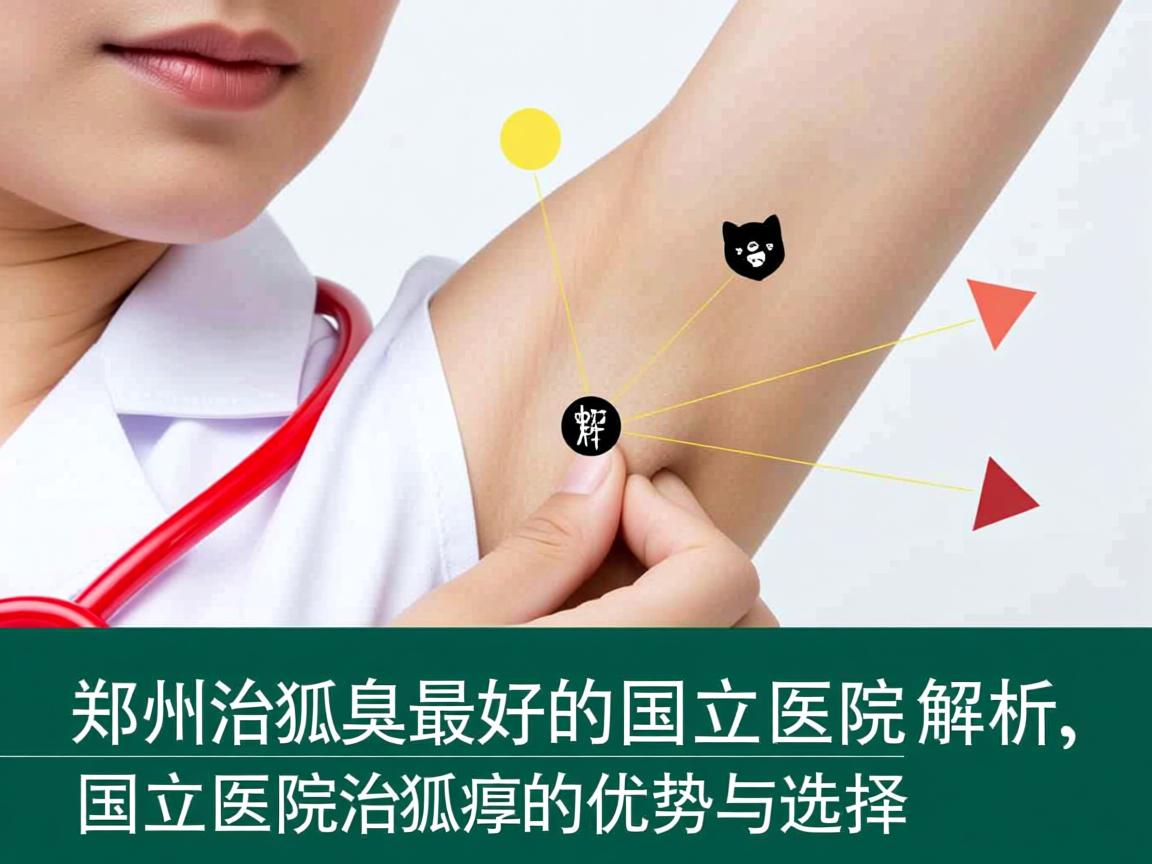 郑州治狐臭最好的国立医院解析，国立医院治狐臭的优势与选择